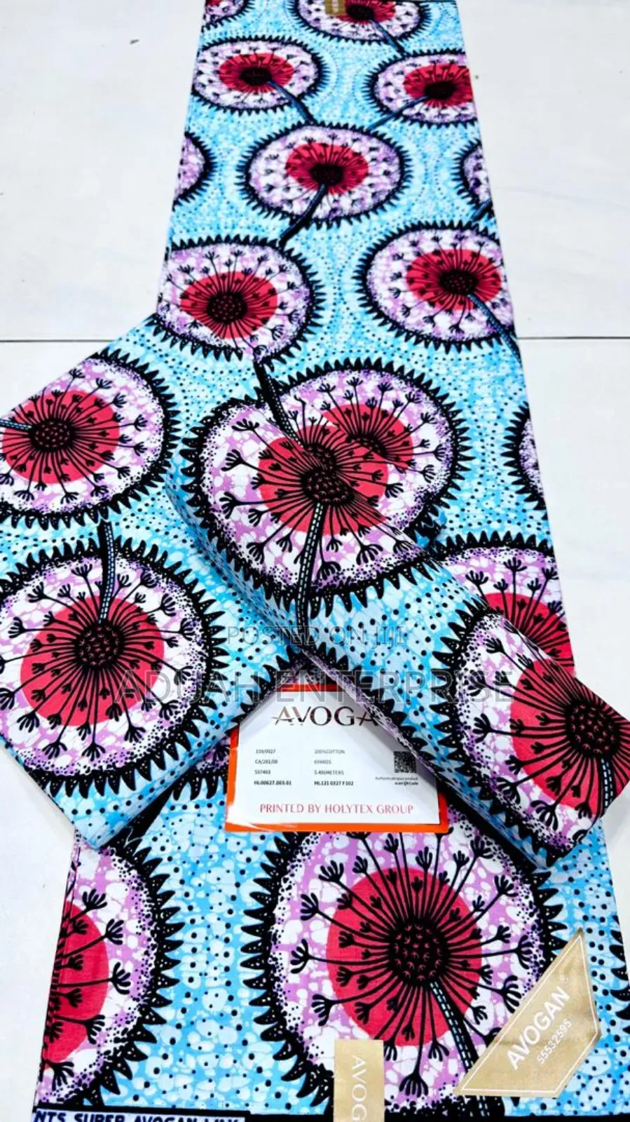 6 Yards African Avogan Clothes