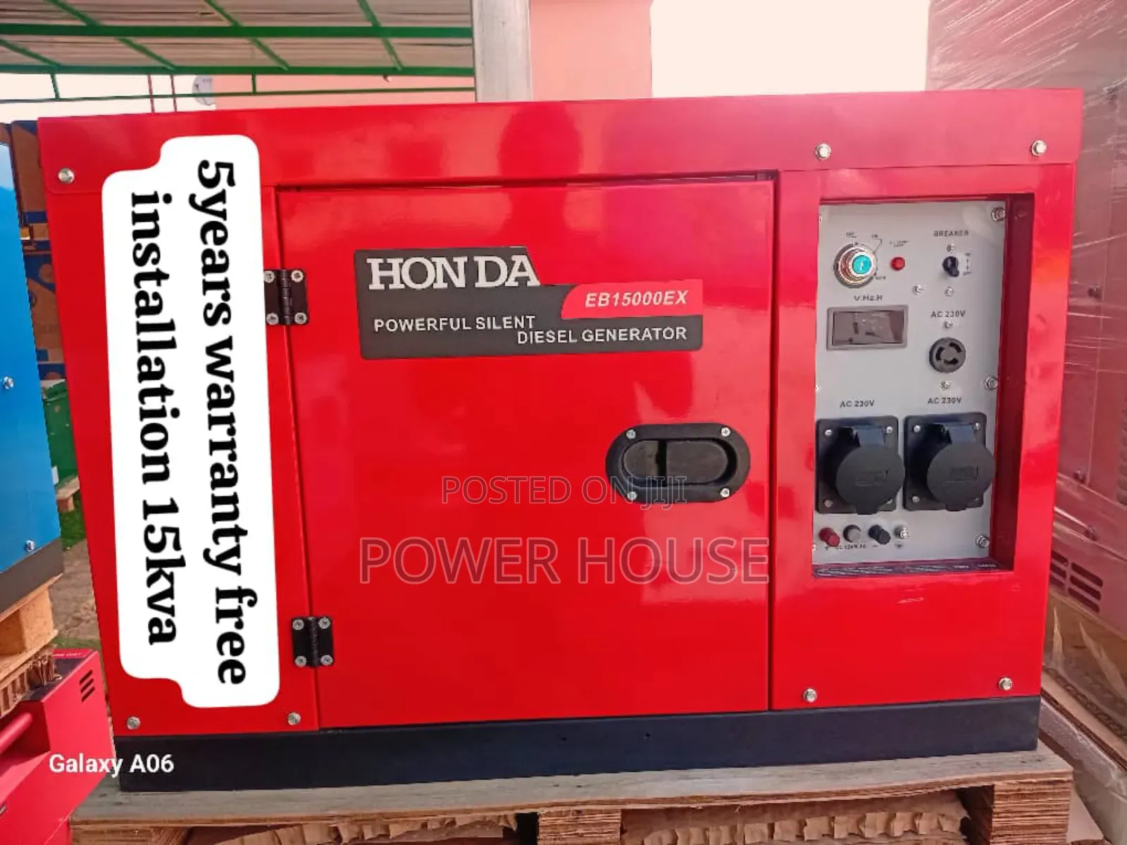 Energetic Console Beacon 16500watts 15kva Honda Diesel