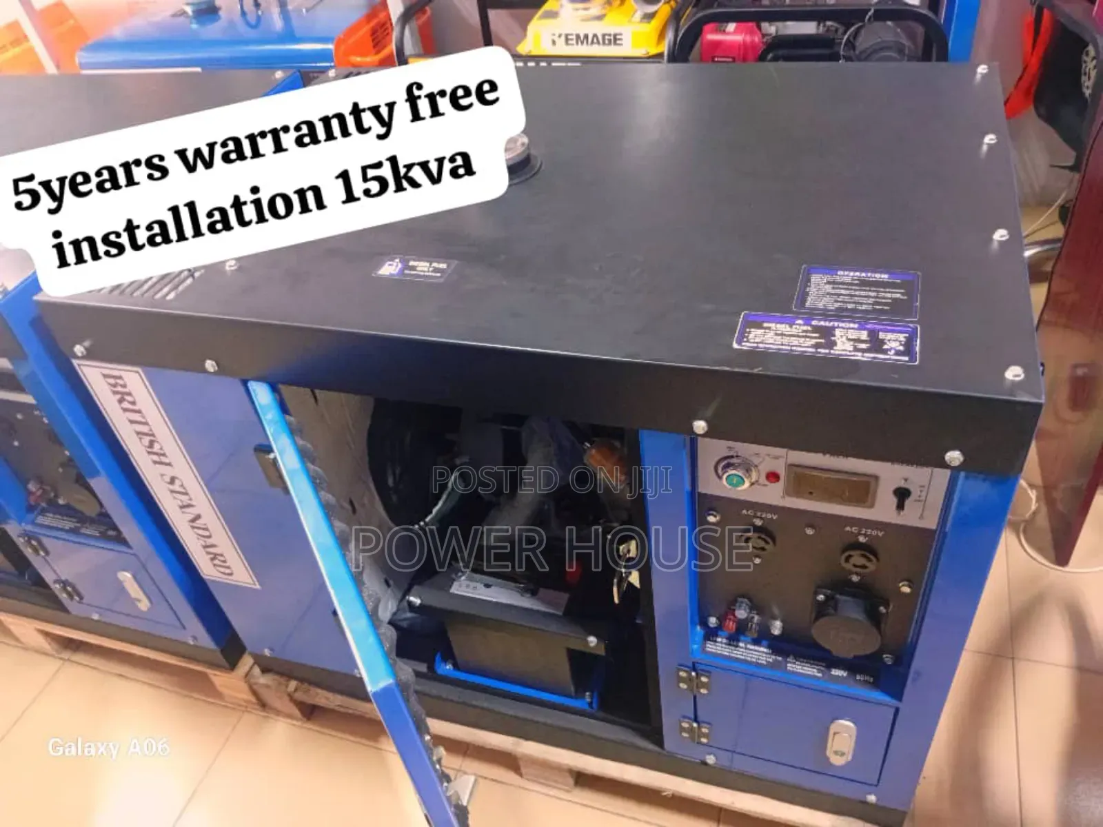 Energetic Gladius 15kva 16500watts 15kva Generator