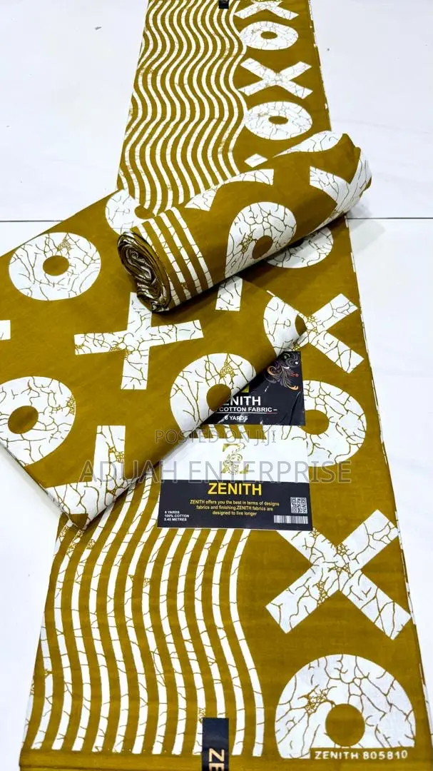 6 Yards African Zenith Fabric