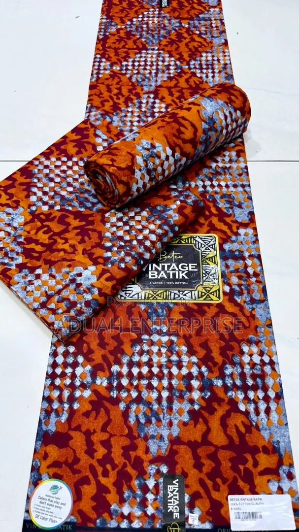 6 Yards African Vintage Brand