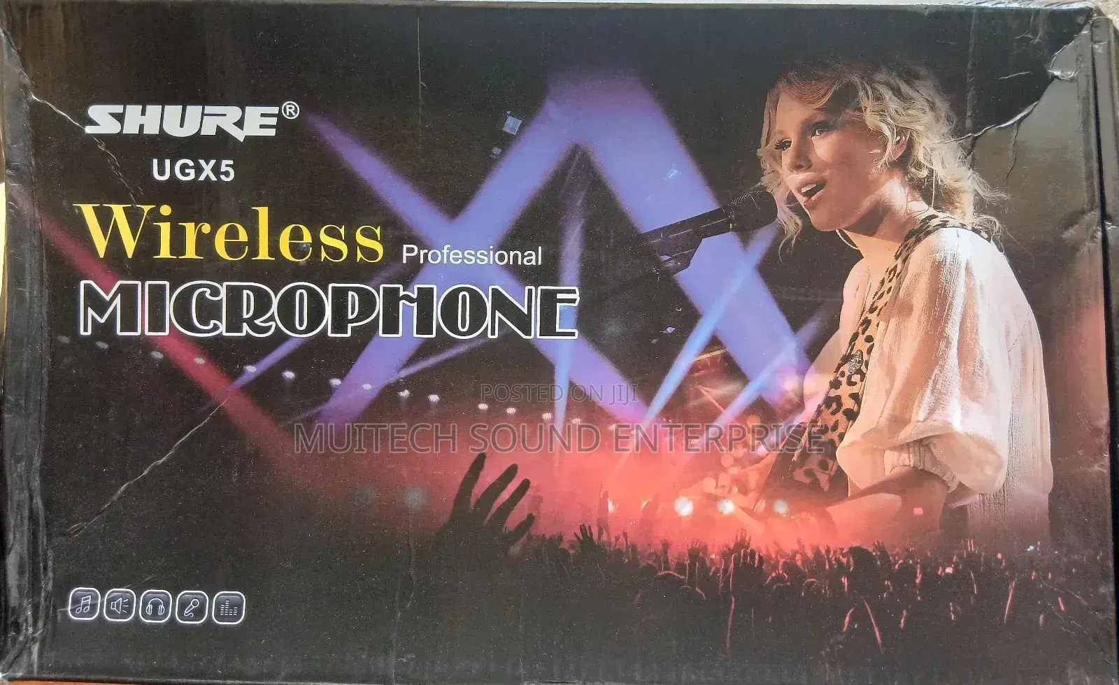 Shure Wireless Microphone (Ugx5 4 in 1)