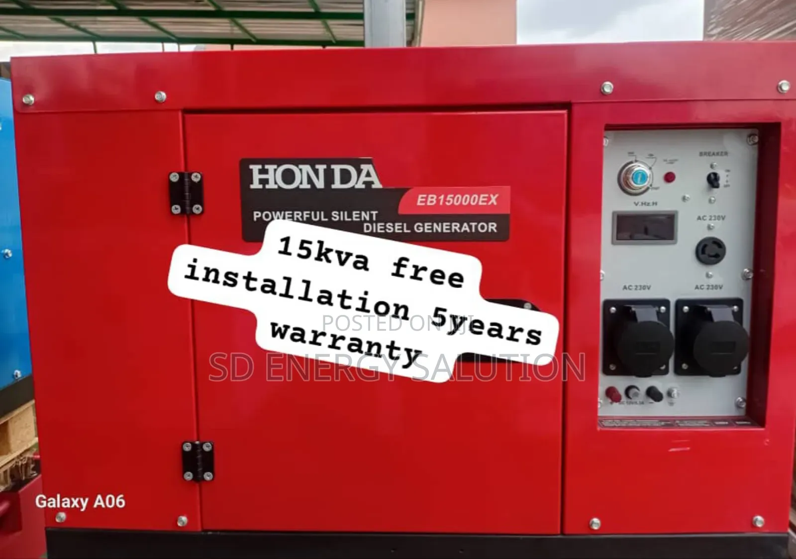 Power Logic Honda 15kva Diesel Generator 15kva Diesel Honda