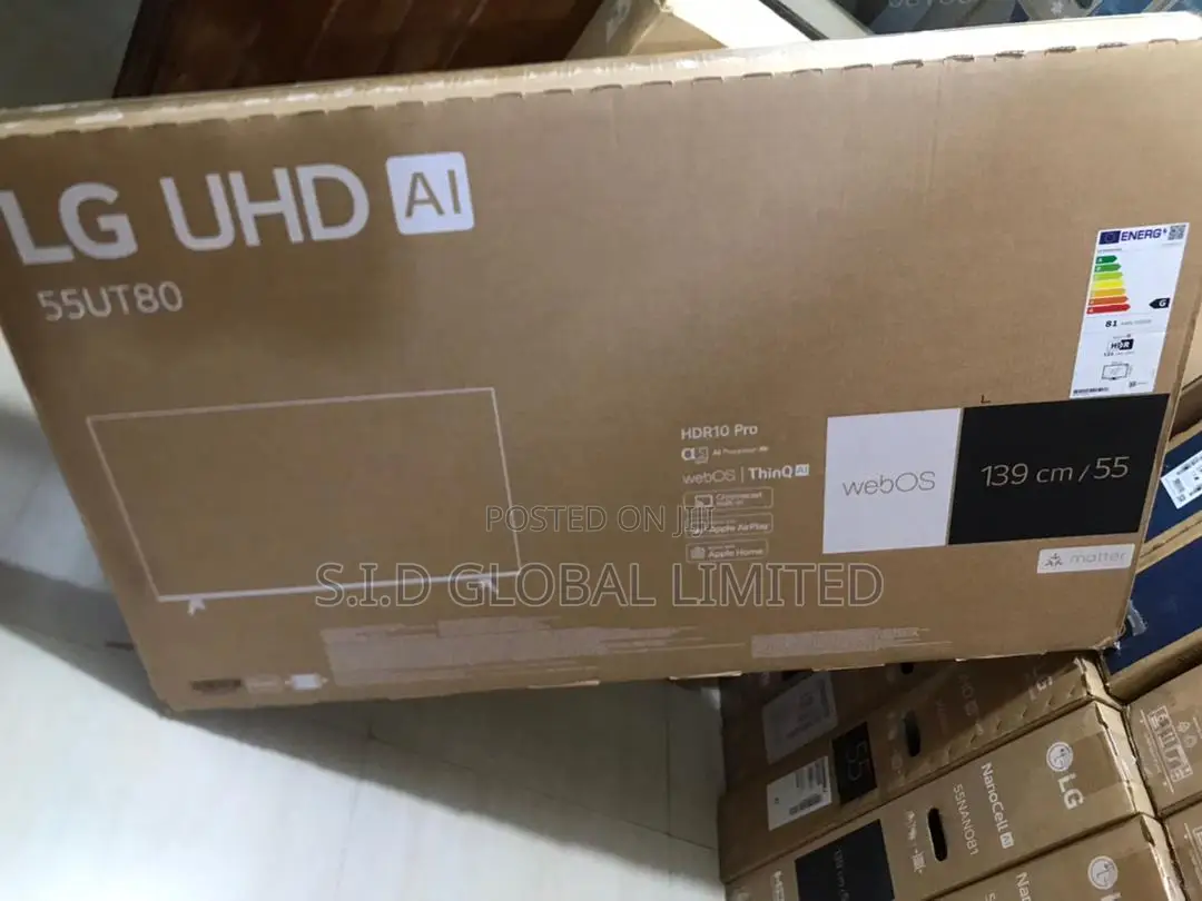 Life-Upgrade Lg Smart Uhd 55" Tv 55ut80