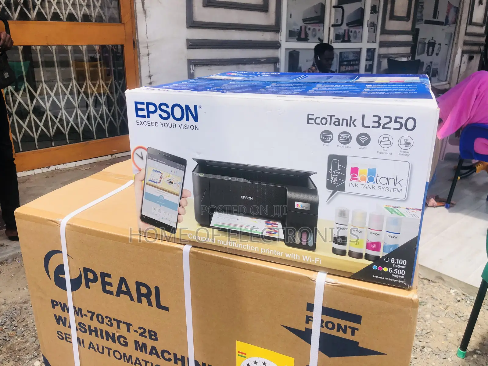 Seamless Setup Epson L3250 All In One Color Ecotank Printer