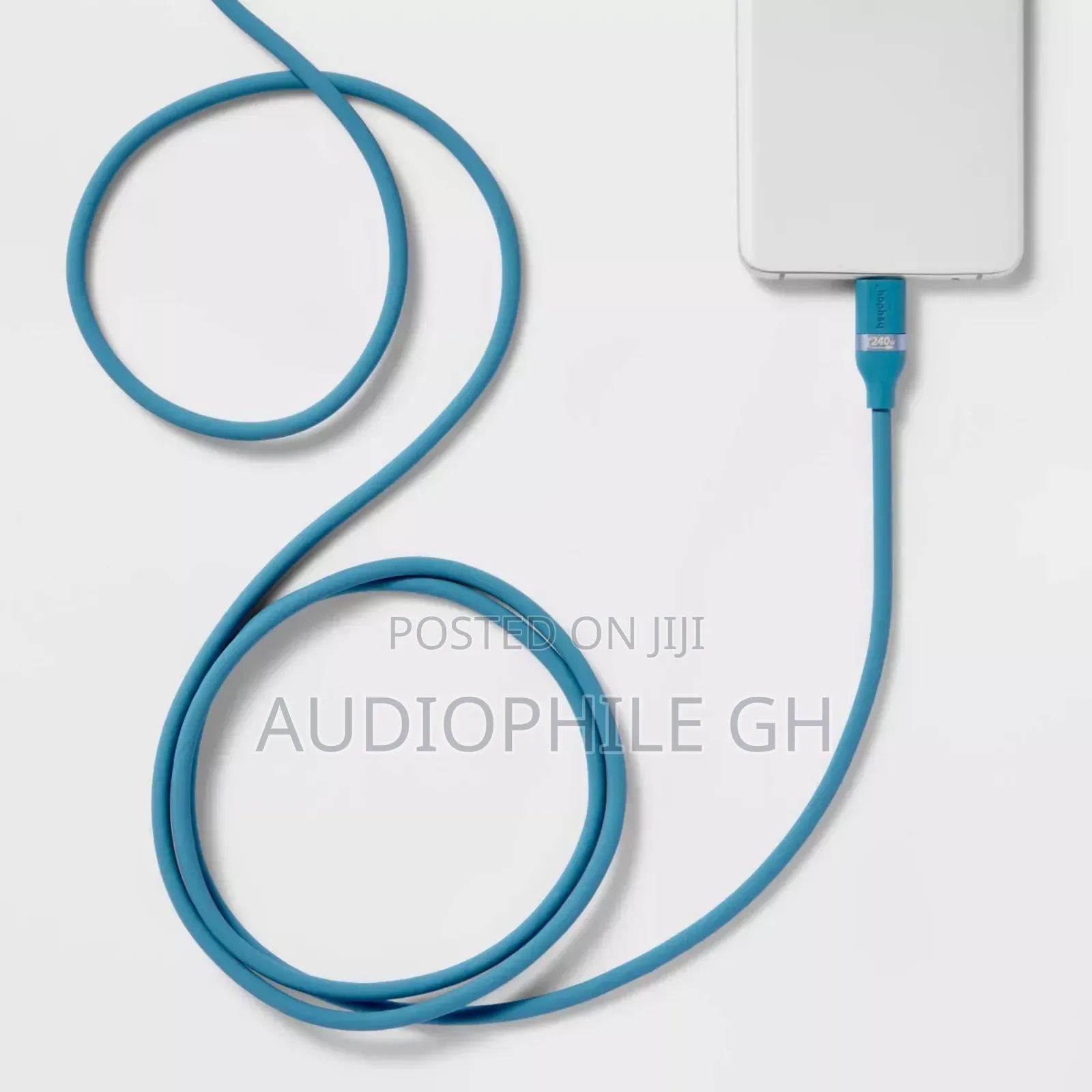 Heyday 6ft Usb-c To Usb-c Soft Fast Charging Silicone Cable