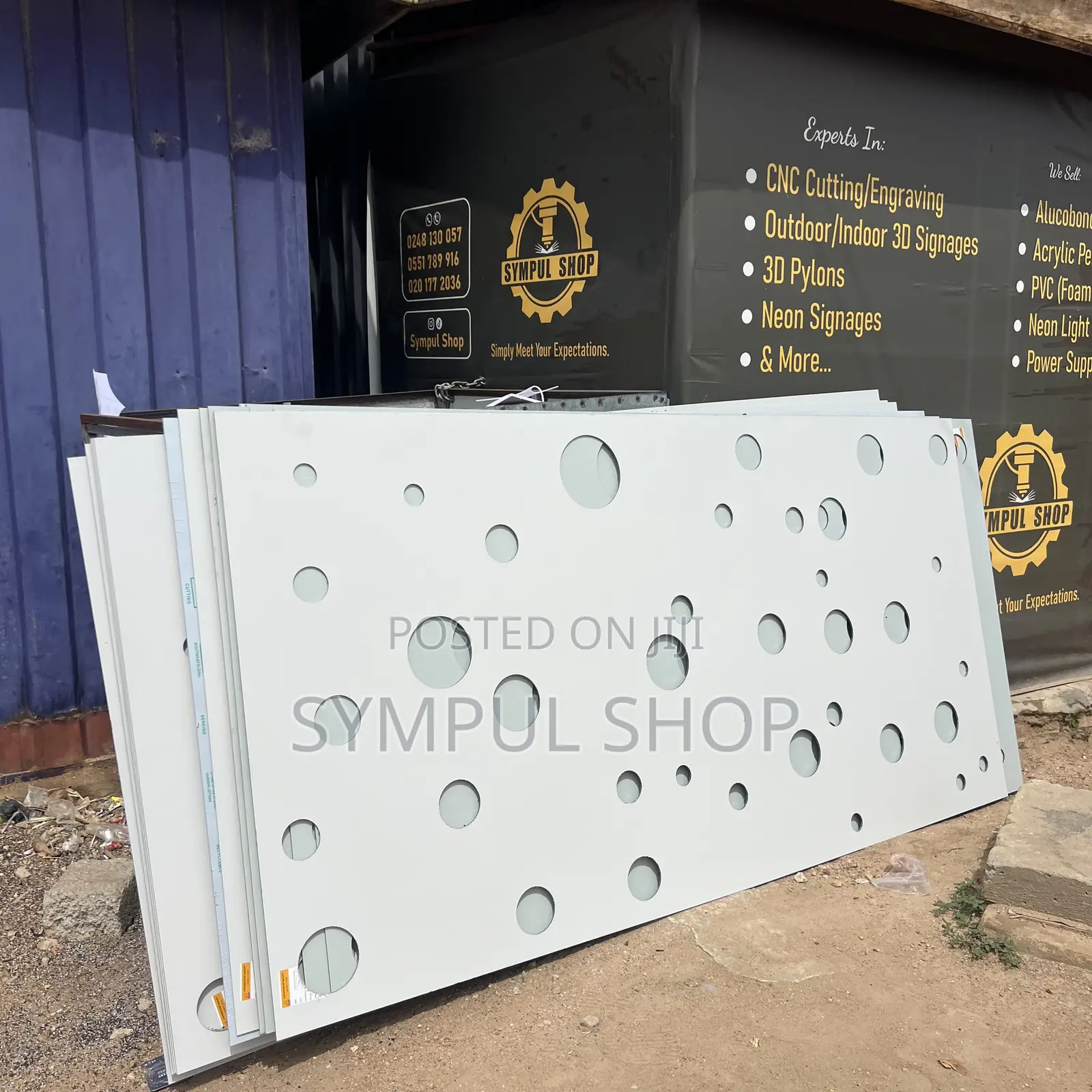 Alucobond Holes Cutout