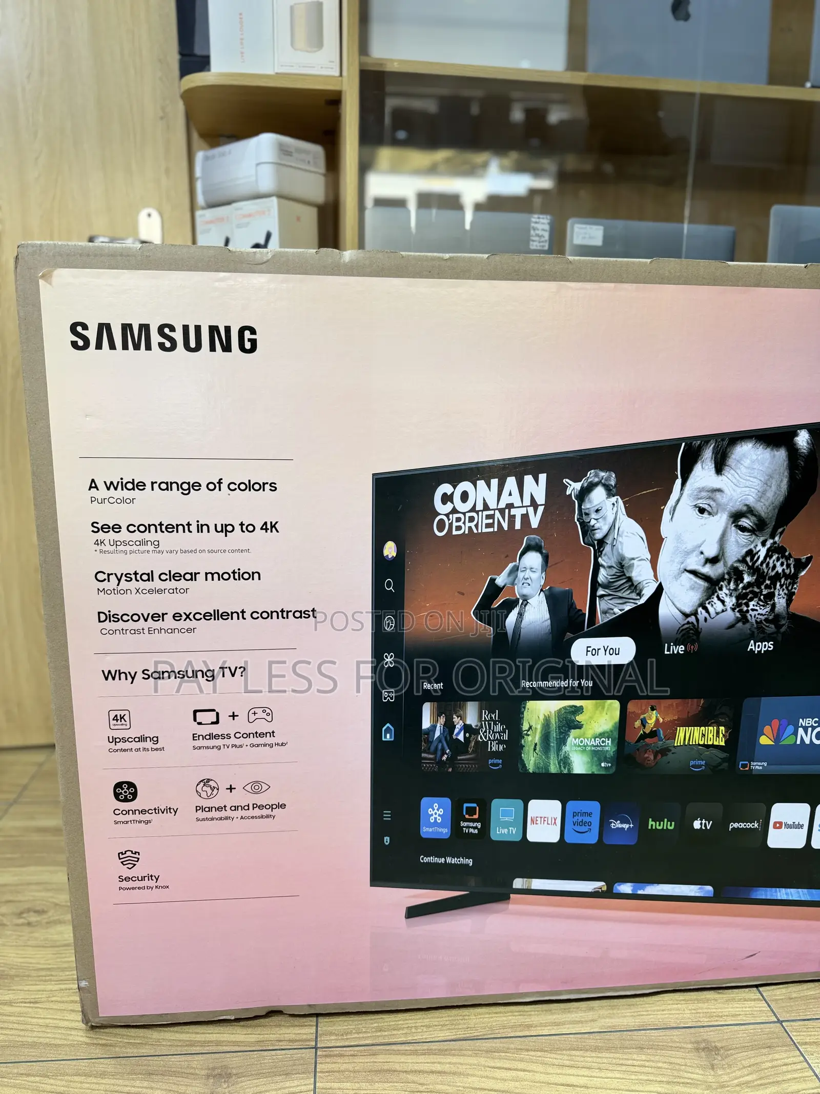 Samsung Crystal Uhd 65 Inches New 2024 Model