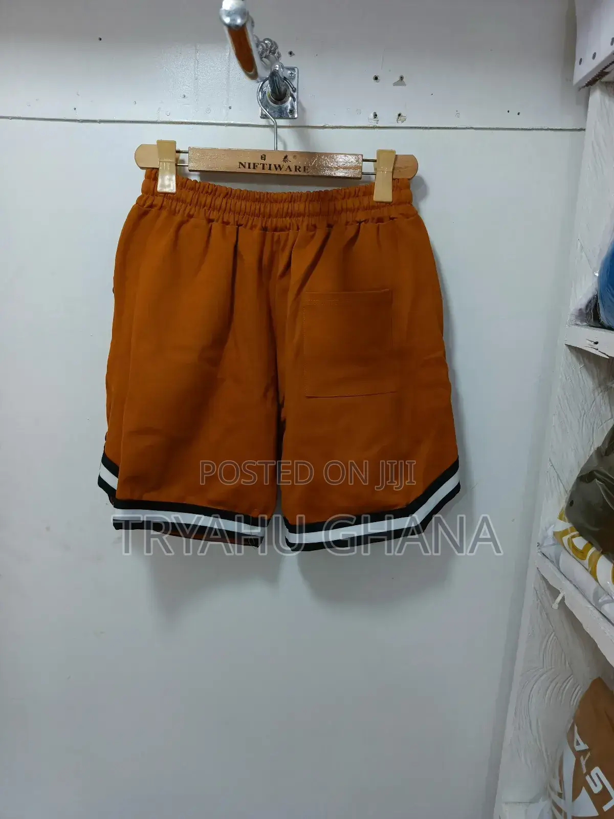 Amiri Brown Summer Casual Shorts Available Now at Tryahu