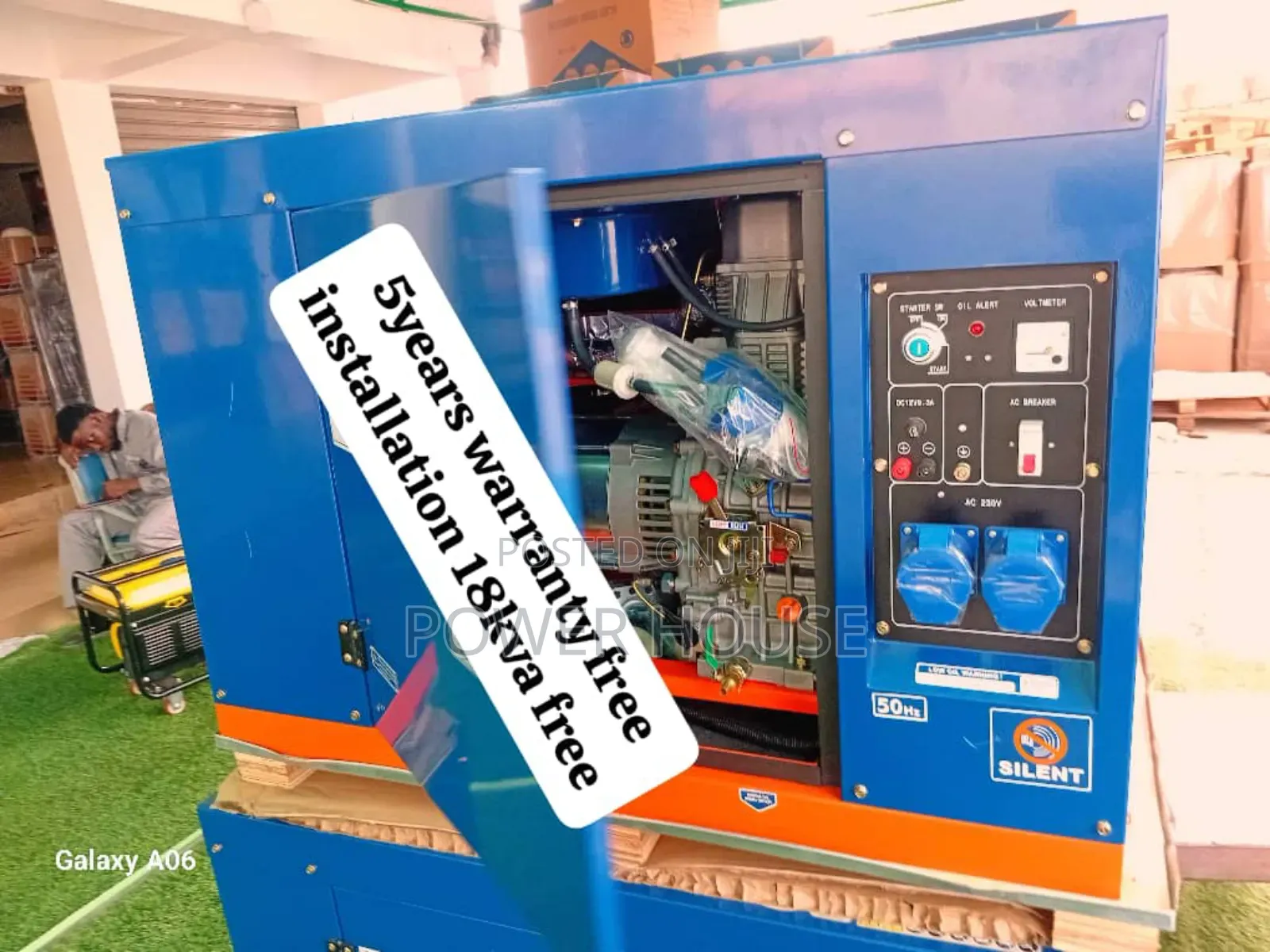 Genuine Astra Amp 18kva Perkins Diesel Generator 18kva