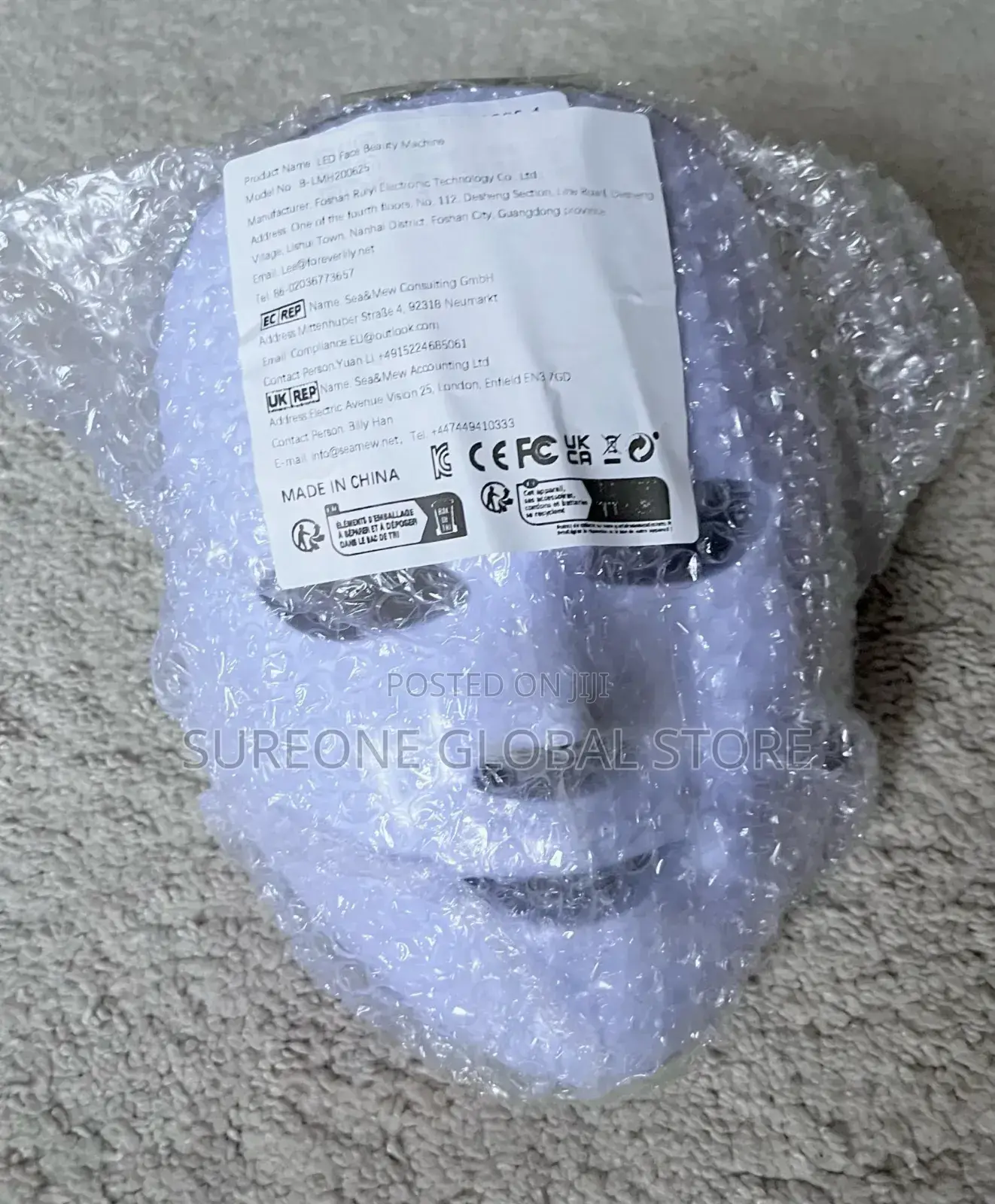 Wireless 7 Colors Led Face Beauty Machine