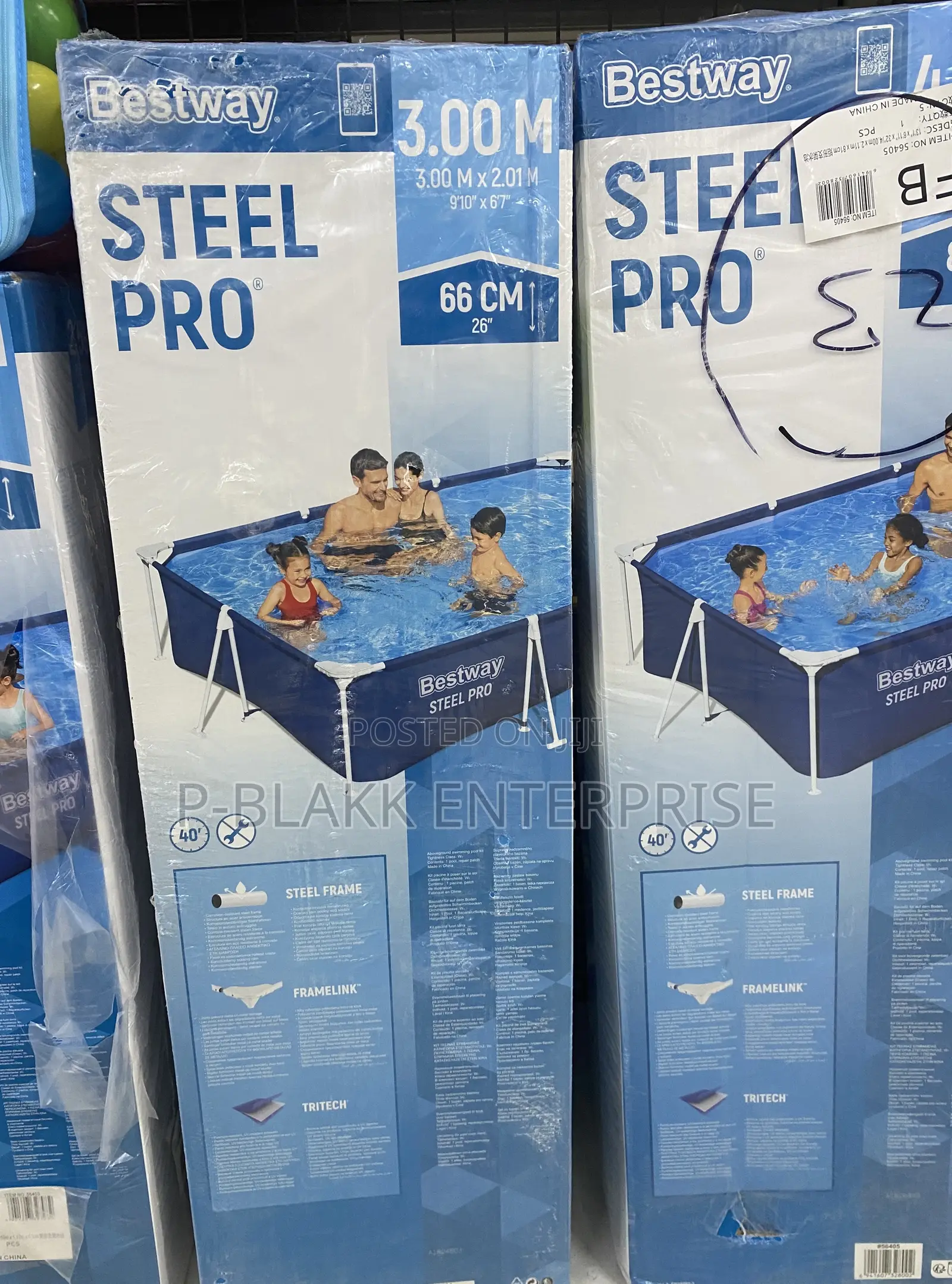 Bestway Swimming Pool 300cm*201cm*66cm