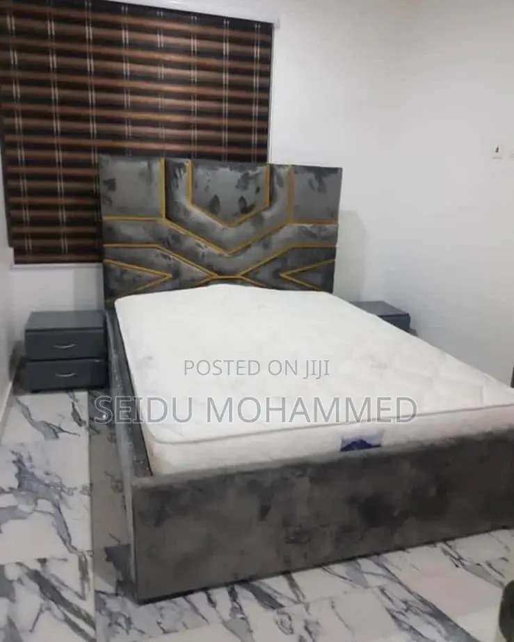 Double Bed Frame With Mattress
