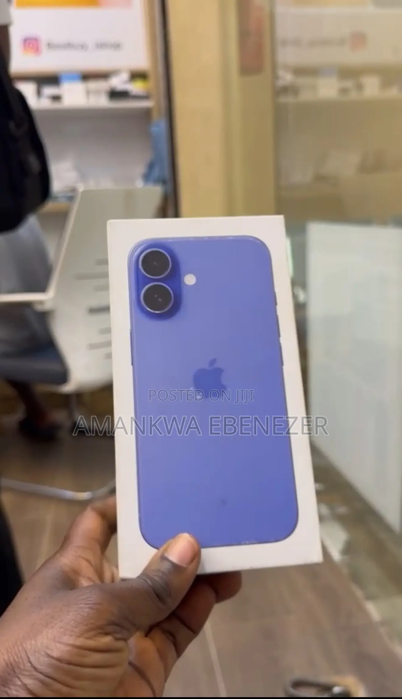 New Apple iPhone 16 128 GB Blue