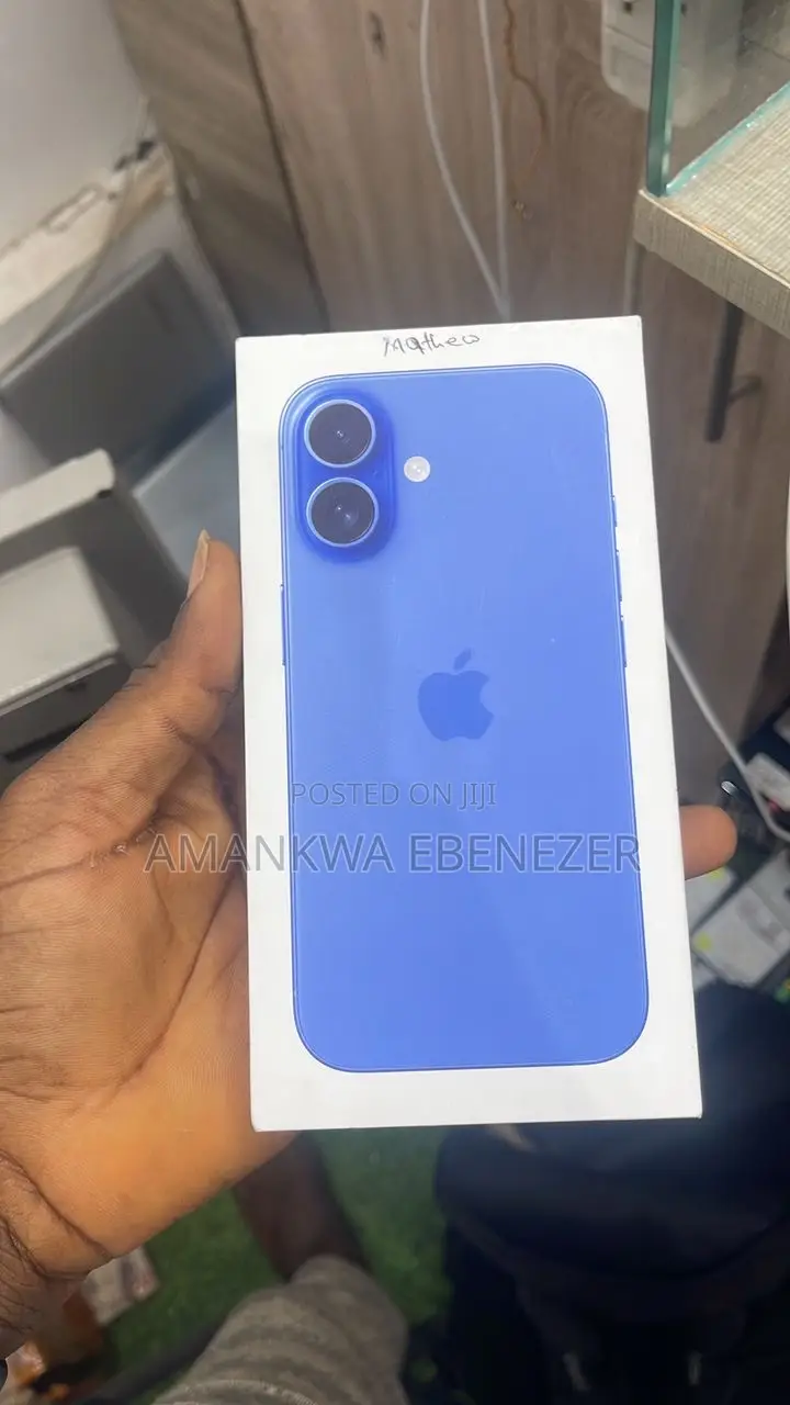 New Apple iPhone 16 128 GB Blue