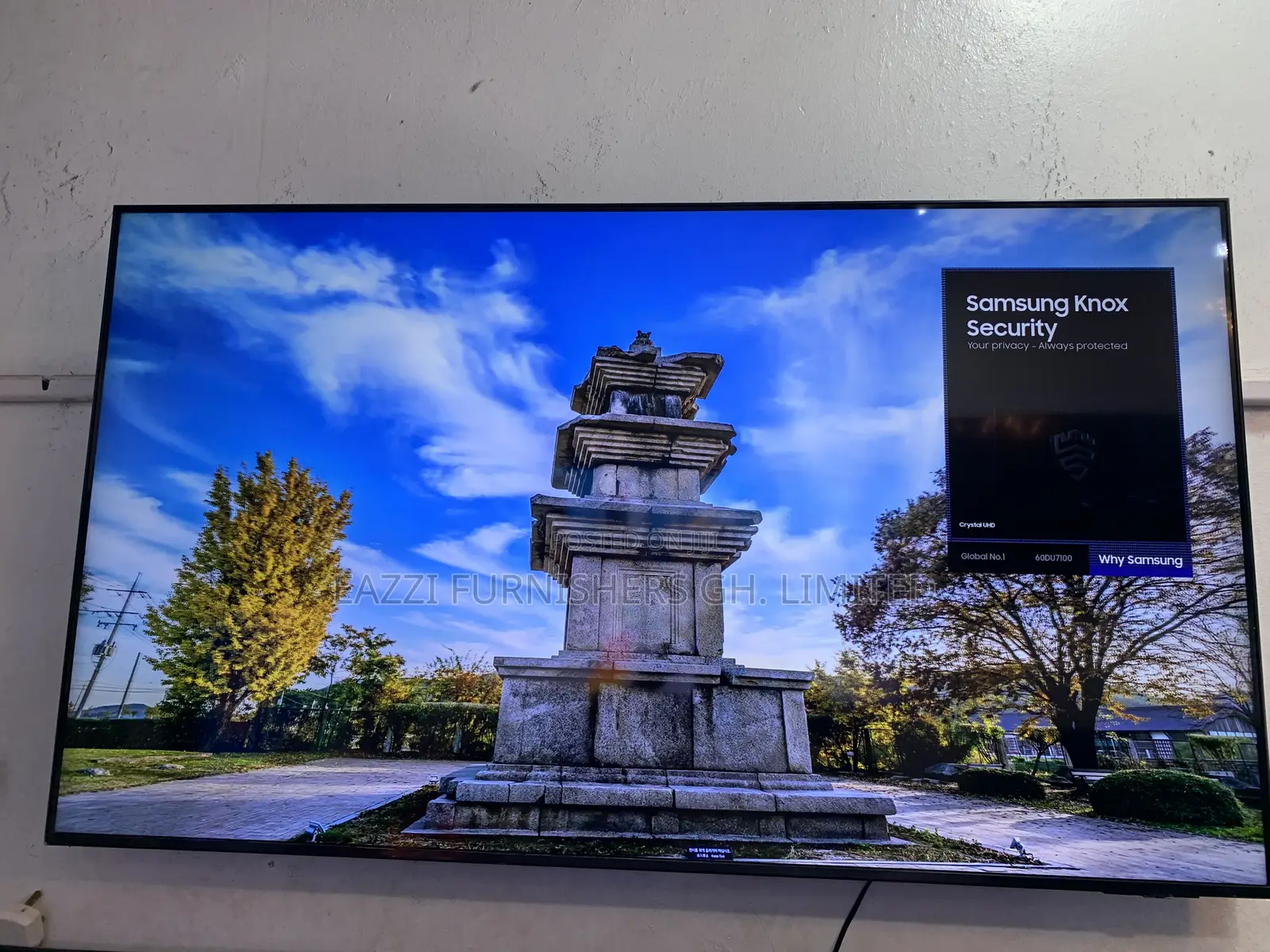 60 Inche Samsung Tv Smart With Active Uhd Display HDR Tv