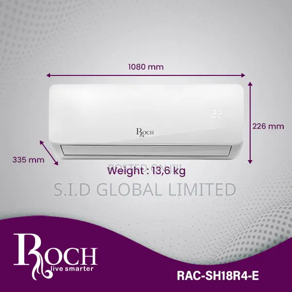 Sleek Design Roch 2.0 Hp R410 Air Conditioner