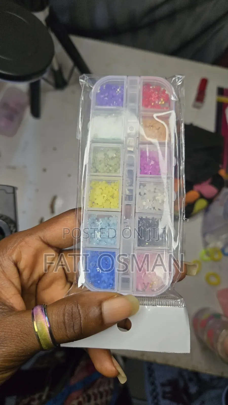Resin Flowers Charms