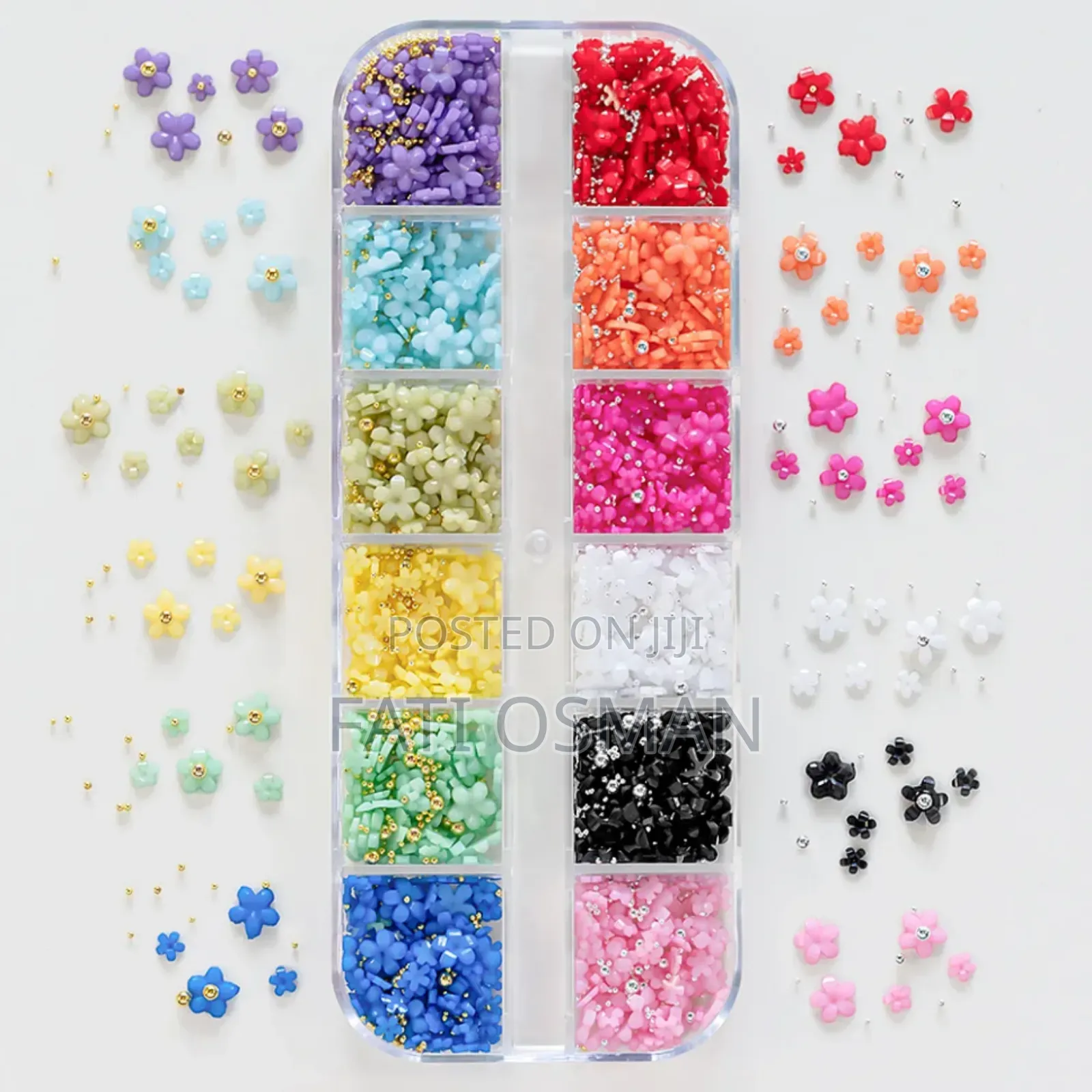 Resin Flowers Charms