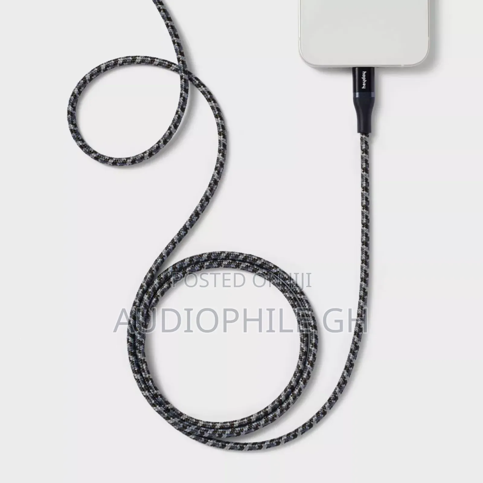 Heyday 4' Ft Lightning to Usb-C Braided Fast Charging Cable