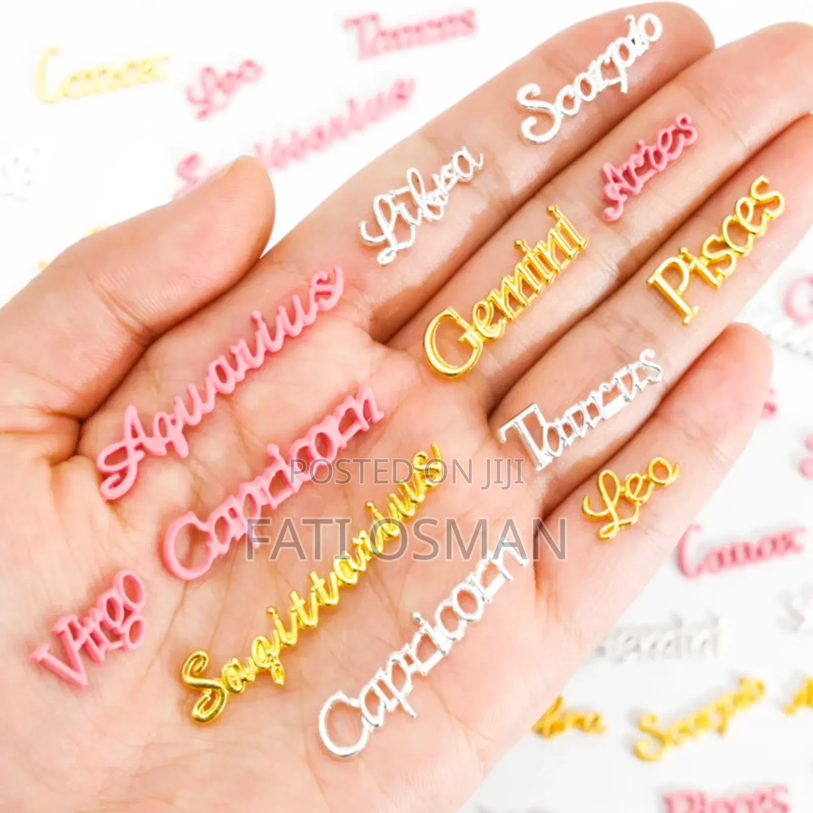 Zodiac Signs Nail Charma