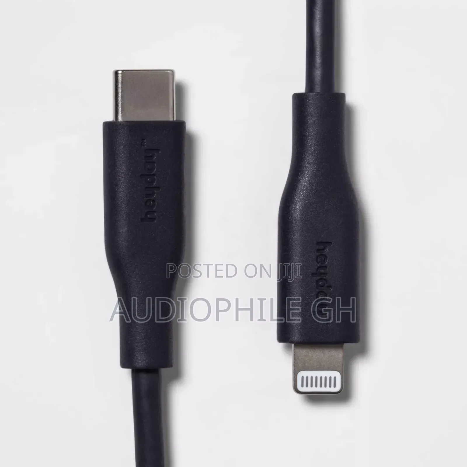 Heyday 3' Ft Lightning to Usb-C Round Fast Charging Cable