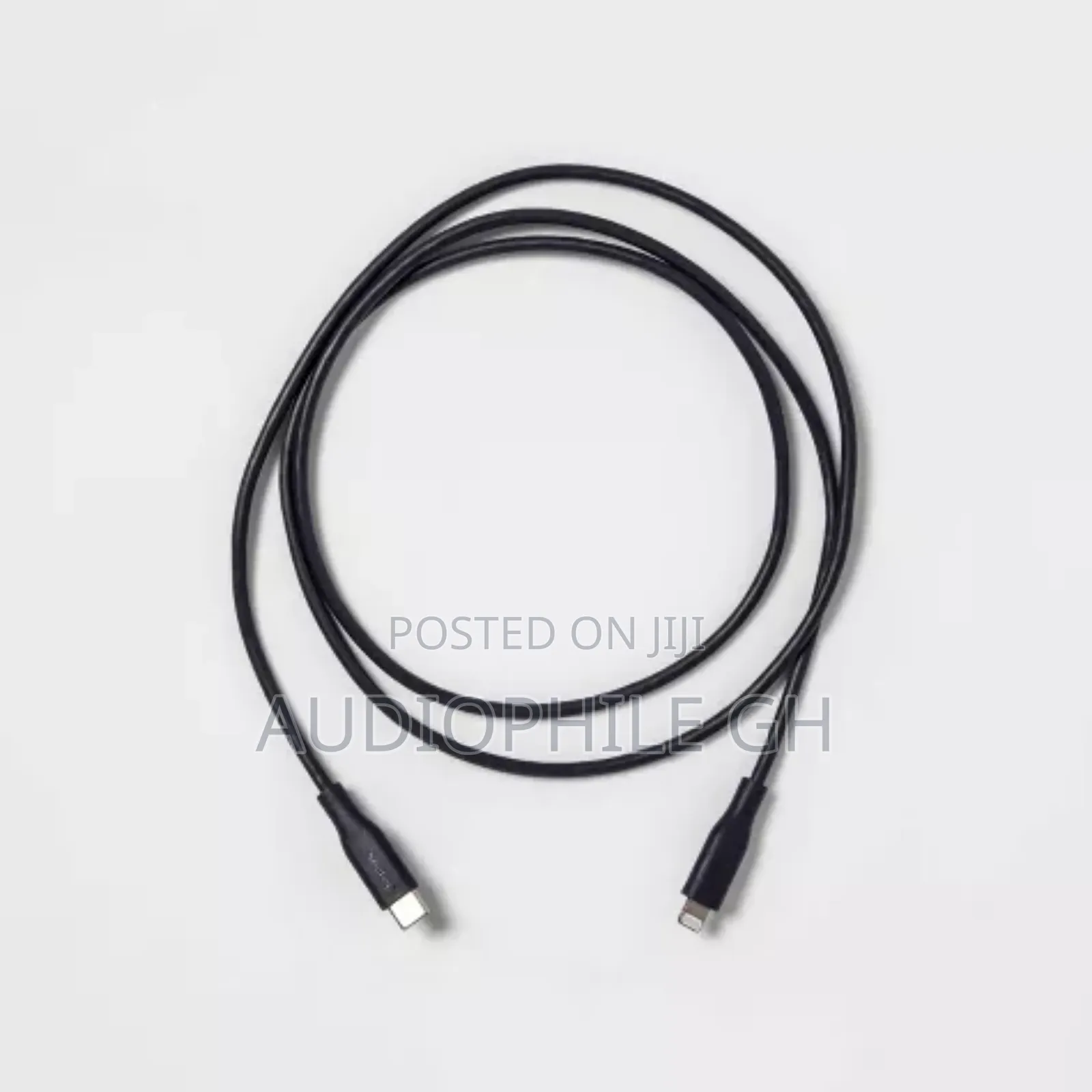Heyday 3' Ft Lightning to Usb-C Round Fast Charging Cable