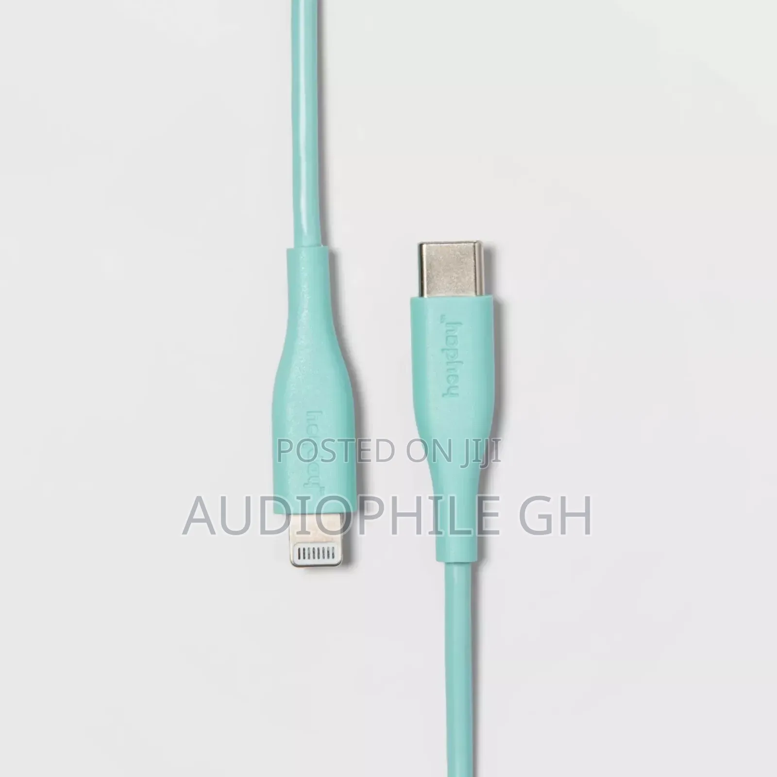 Heyday 3' Ft Lightning to Usb-C Round Fast Charging Cable