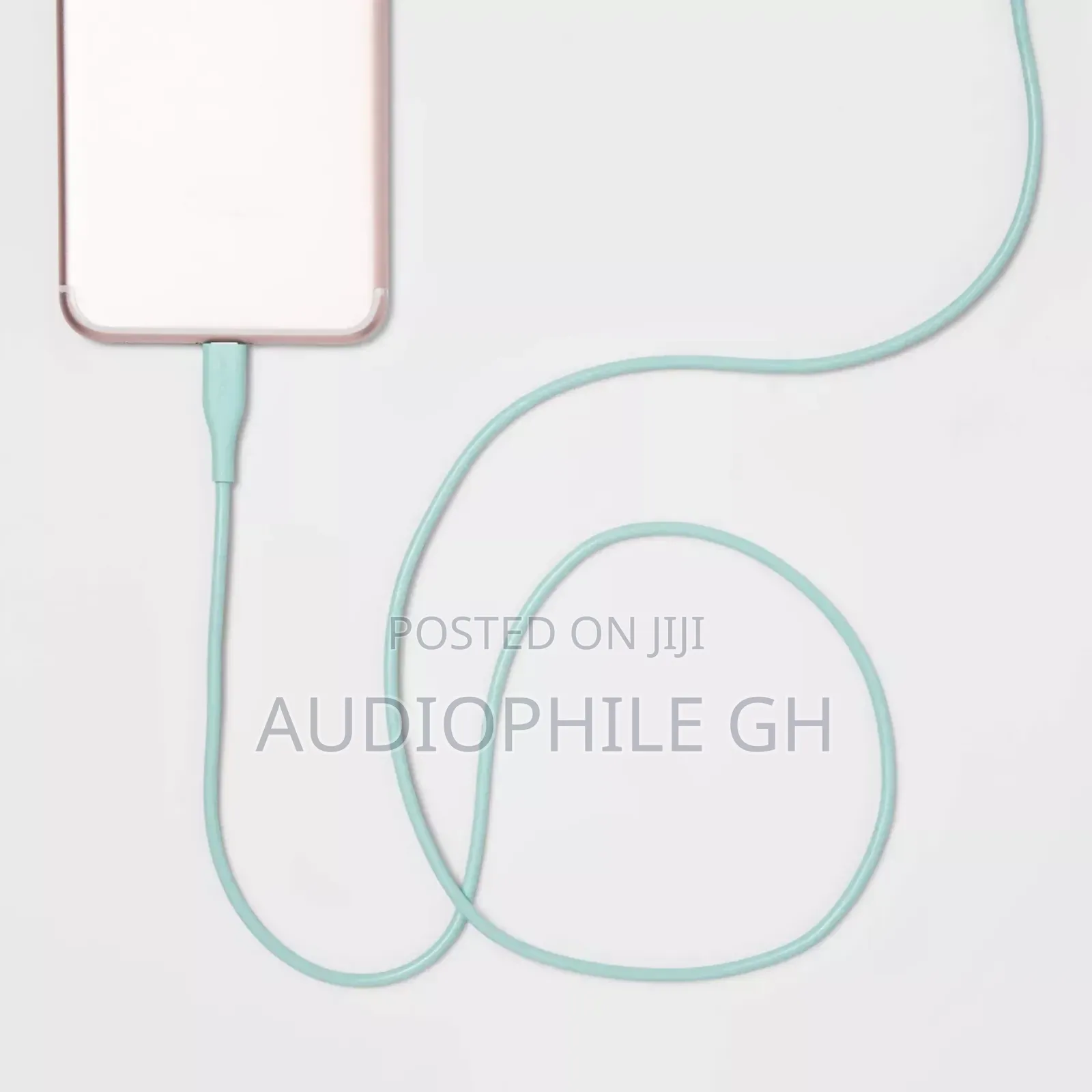 Heyday 3' Ft Lightning to Usb-C Round Fast Charging Cable