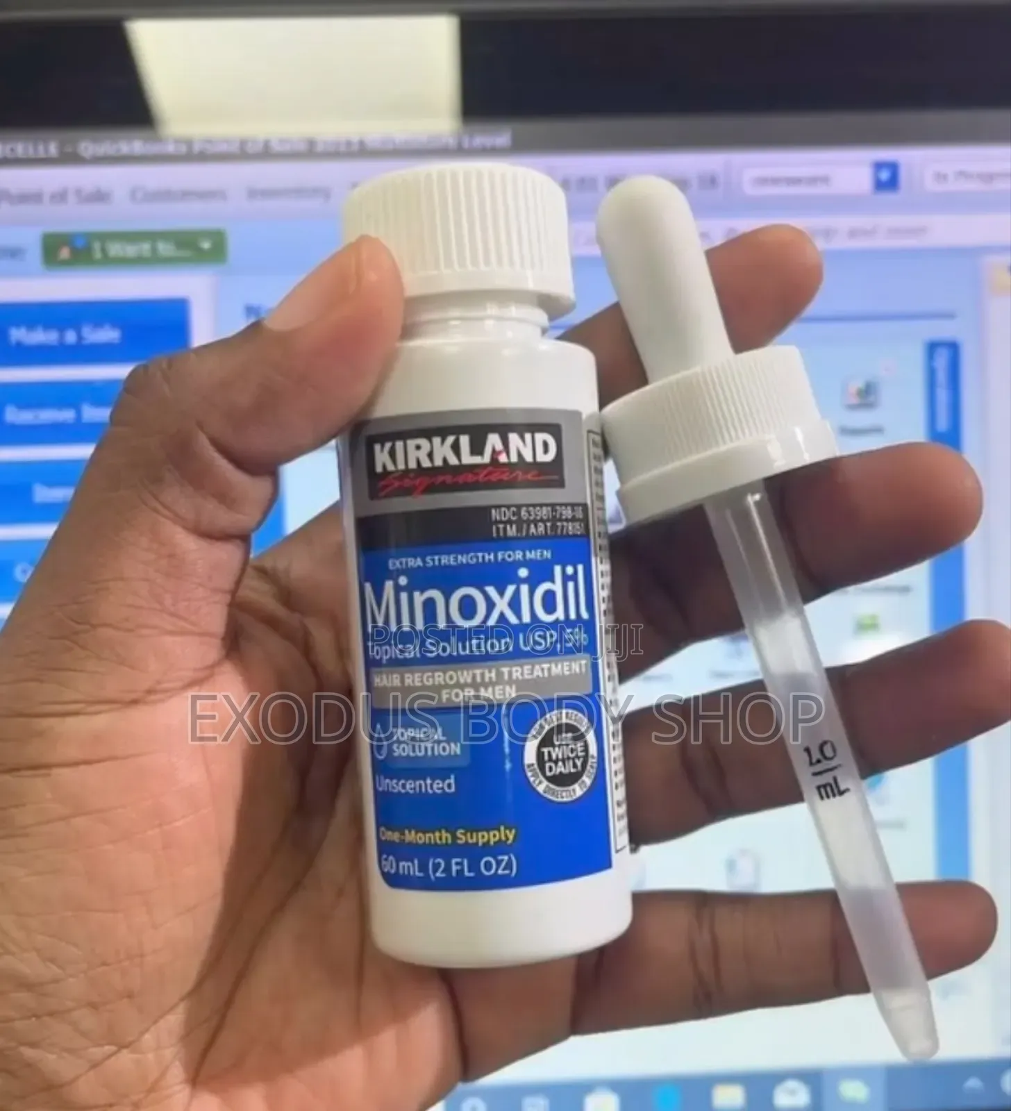 Kirkland Minoxidil 5% Hair Regrowth Oil, Direct From Costco