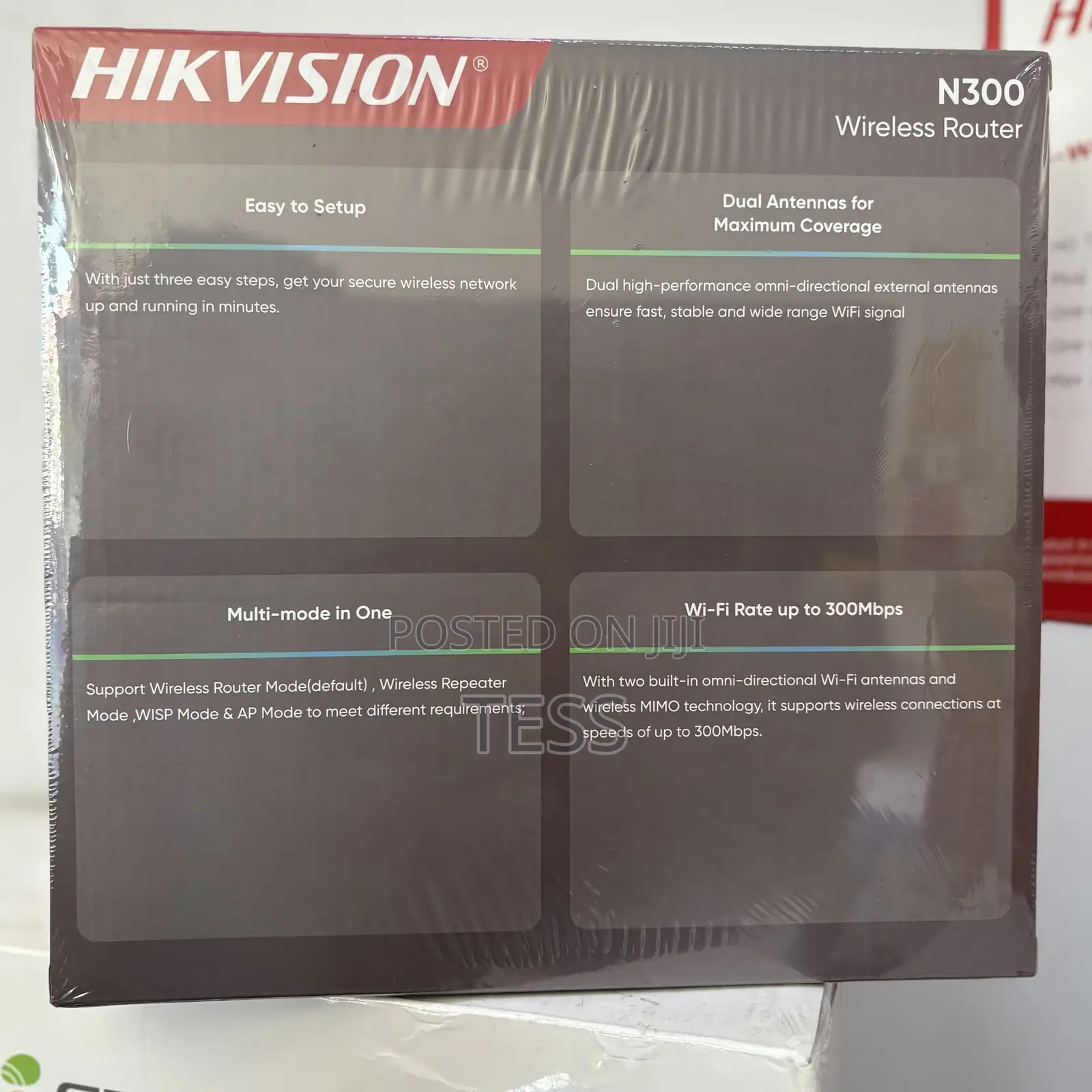 Hikvision Wireless Wifi 4 Router Broadband Wr3n 300mbps