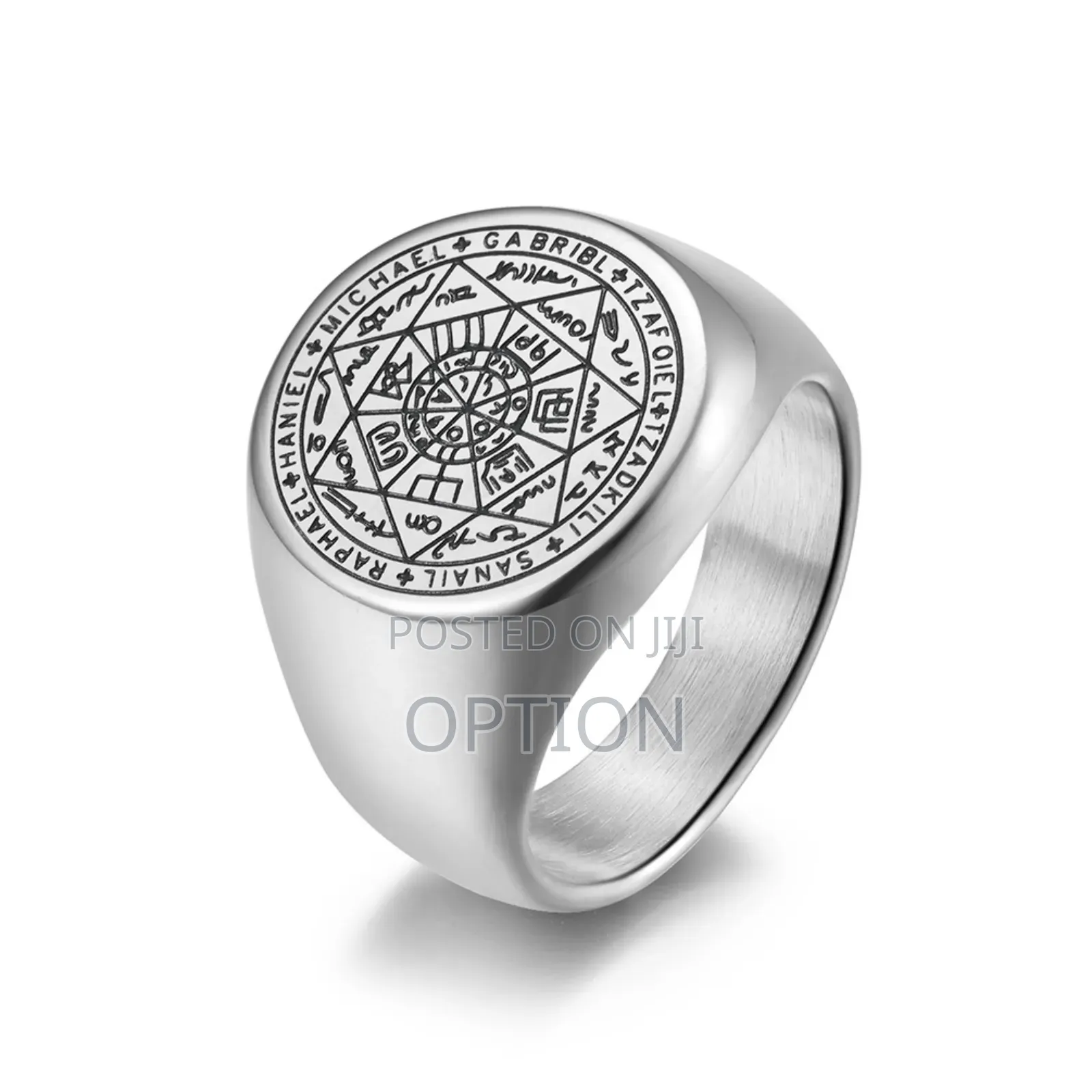 Angelic Seals Protection and Prosperity Ring