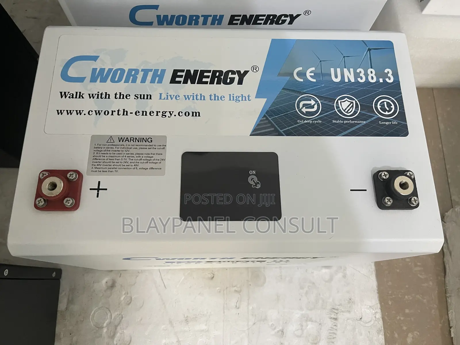 Cworth 12v 200ah Lithium Battery