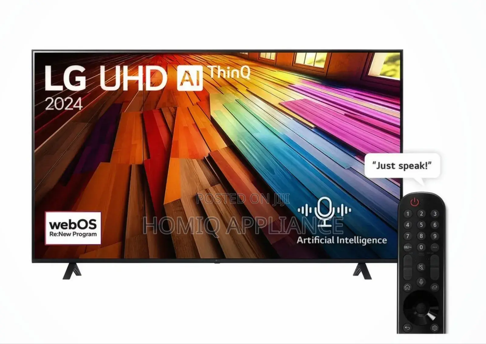 55 Inch Lg Uhd Smart Ai Magic Remote Hdr10 Webos24 2024