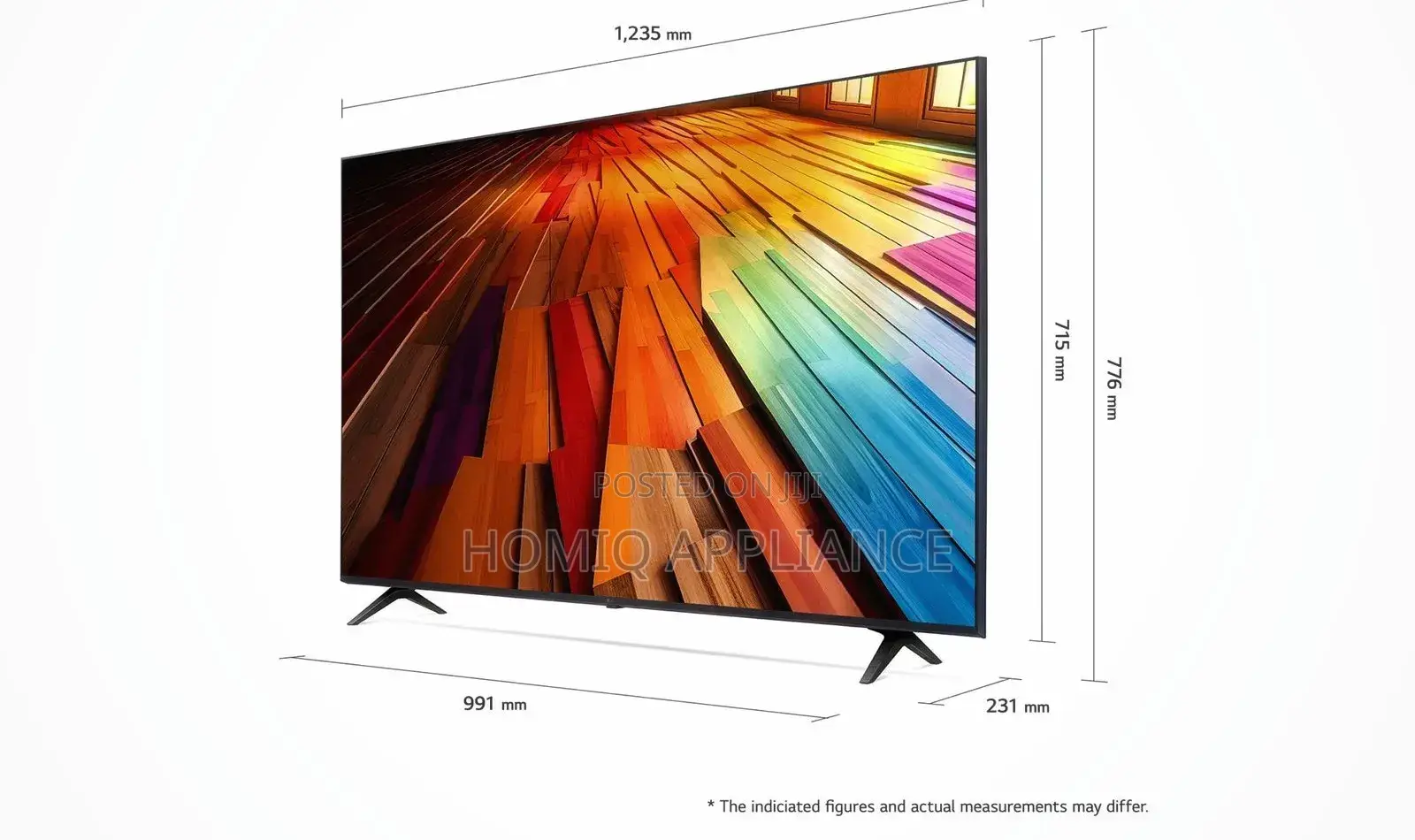 Lg 55inch Led Ut80 Smart Tv, Ultra Hd, Black, G Rated