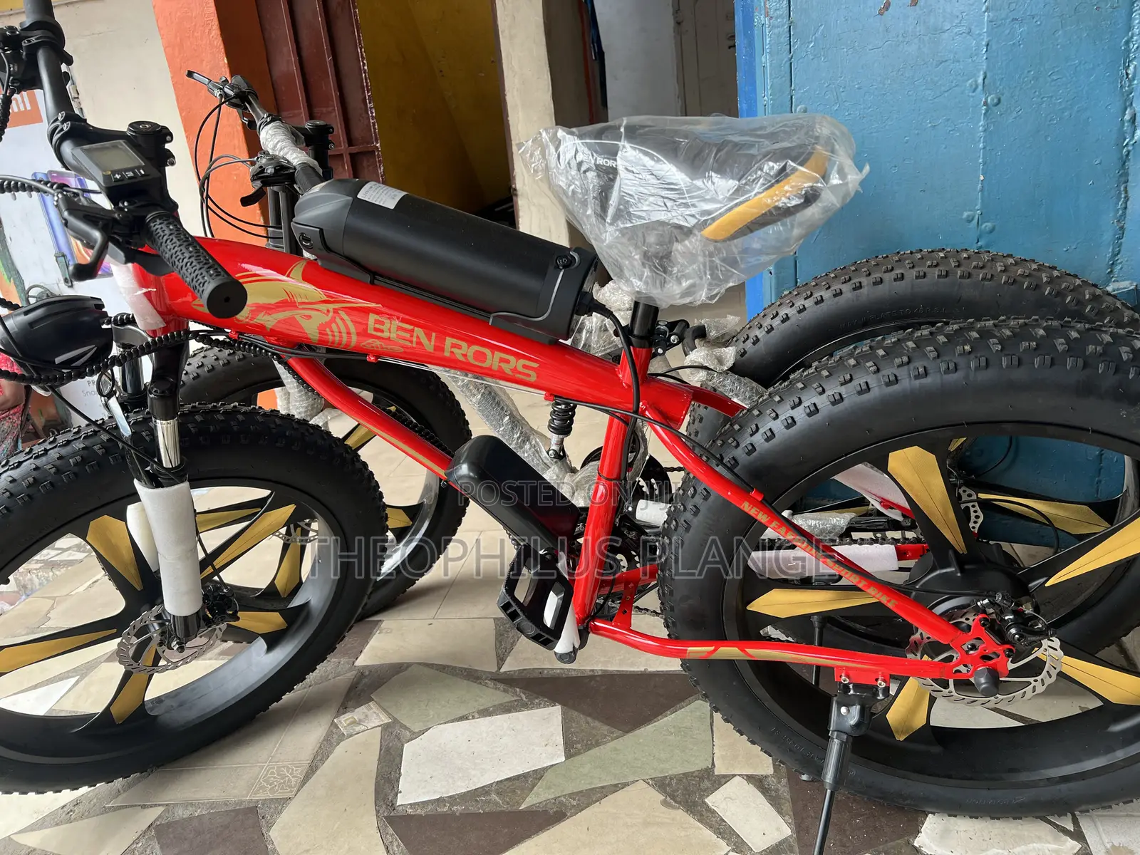 Ben Rors Electric Fat Tire Bicycle