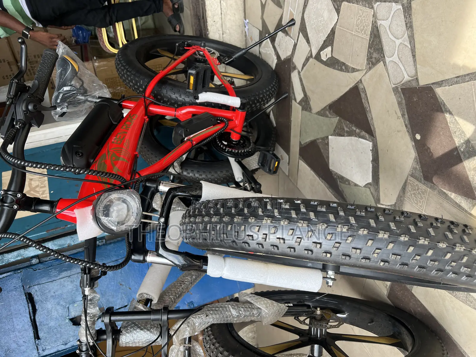 Ben Rors Electric Fat Tire Bicycle