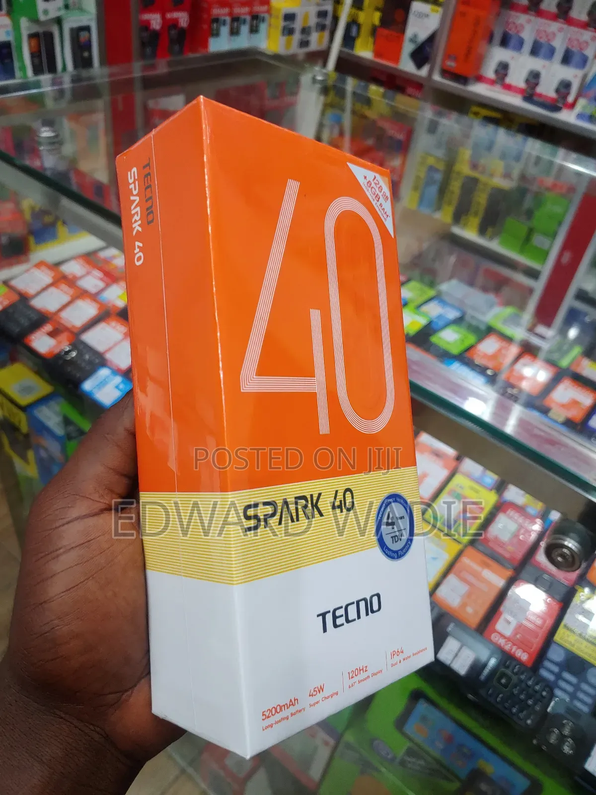 New Tecno Spark 16 GB Black