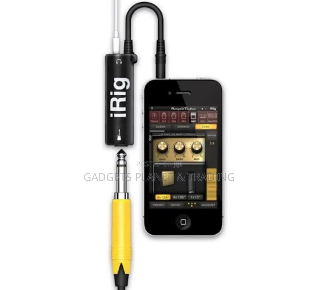 Plug in Irig High Quality Guitar Interface for Smartphones