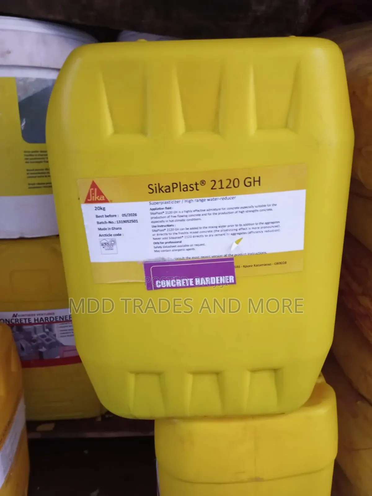 Concrete Hardener Waterproof - (Sikaplast)20lt
