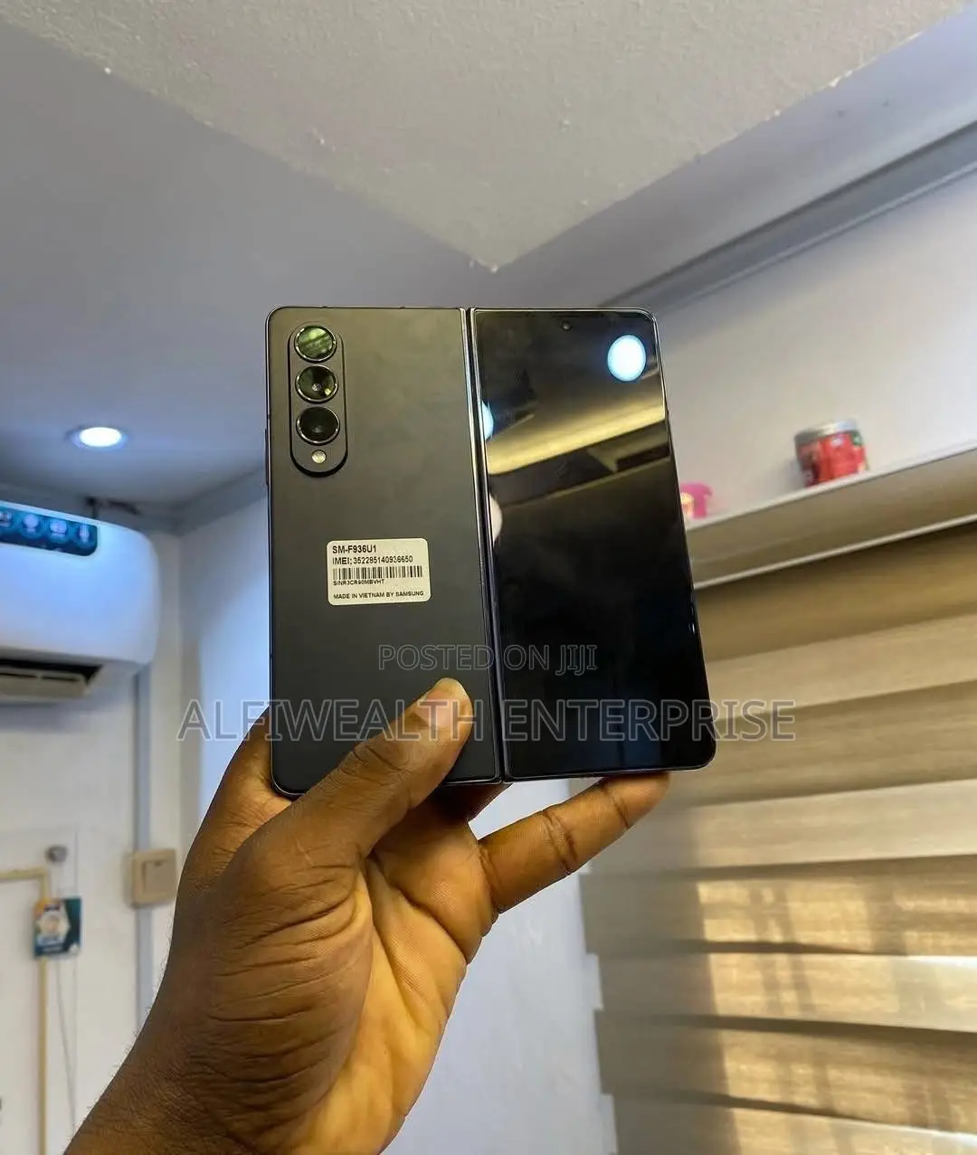 New Samsung Galaxy Z Fold4 256 GB Black