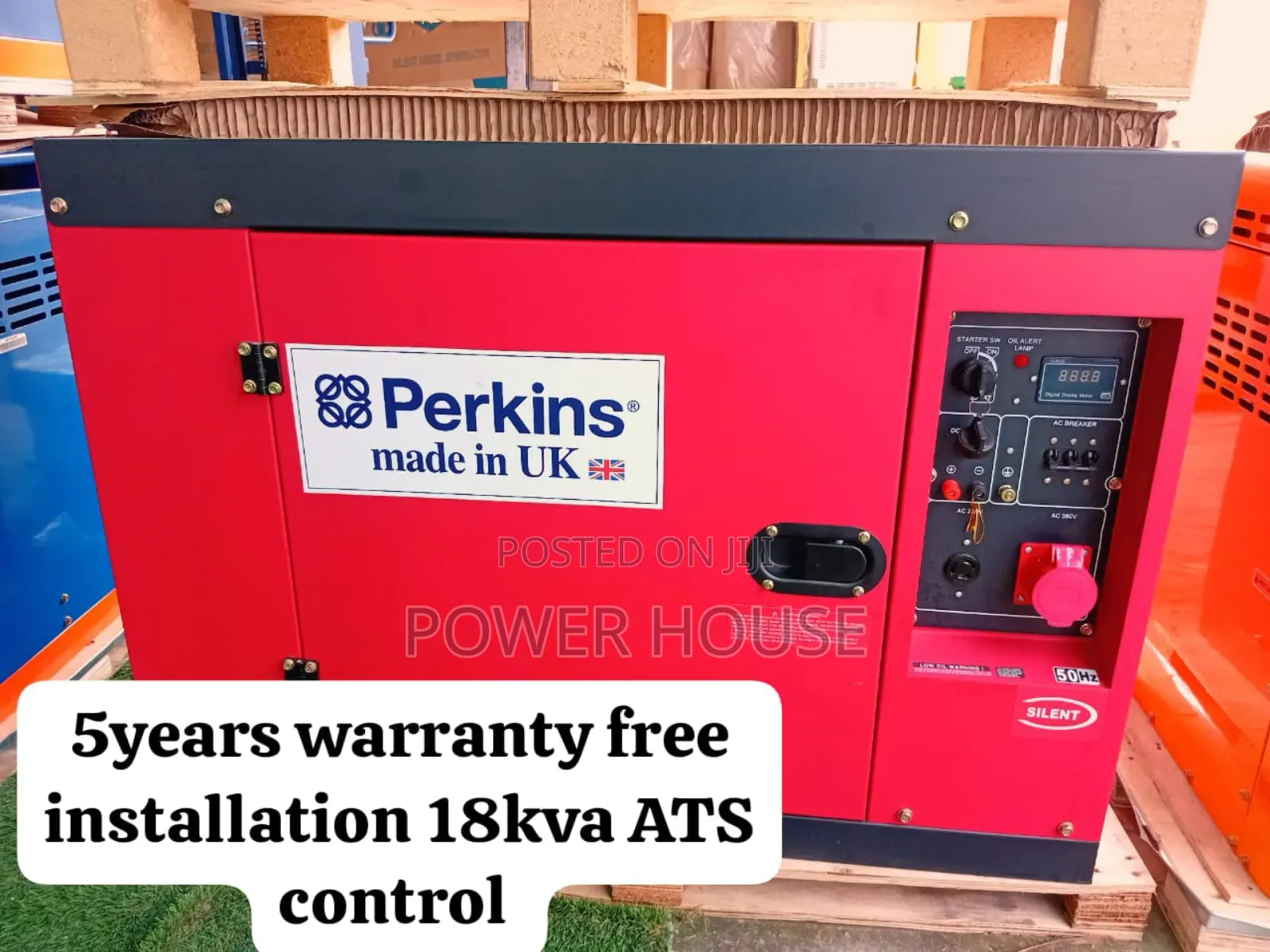 Genuine Royal Gen 18kva Perkins Diesel Generator 18kva