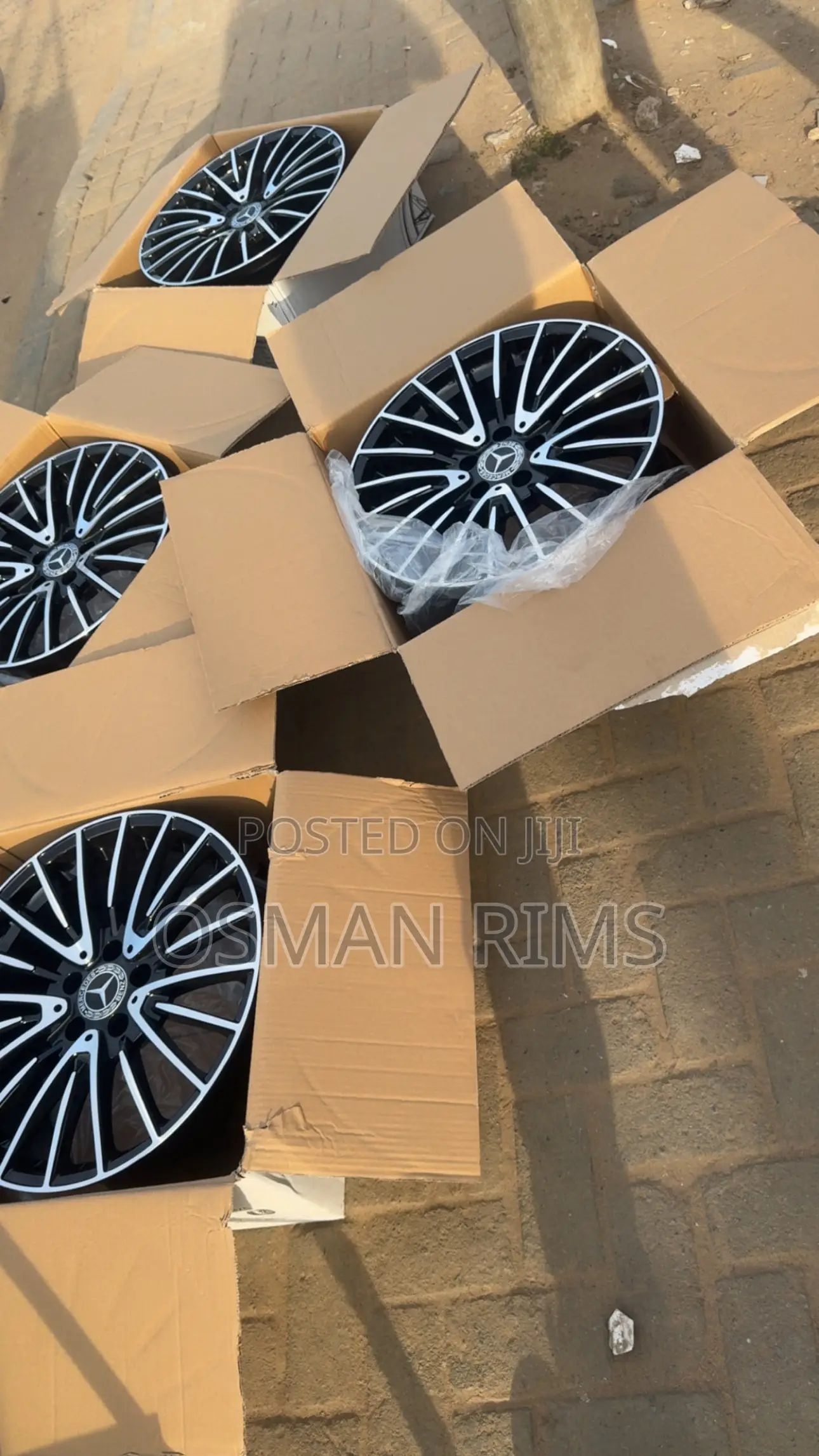 Brand New Benz Alloy Rim Spokes