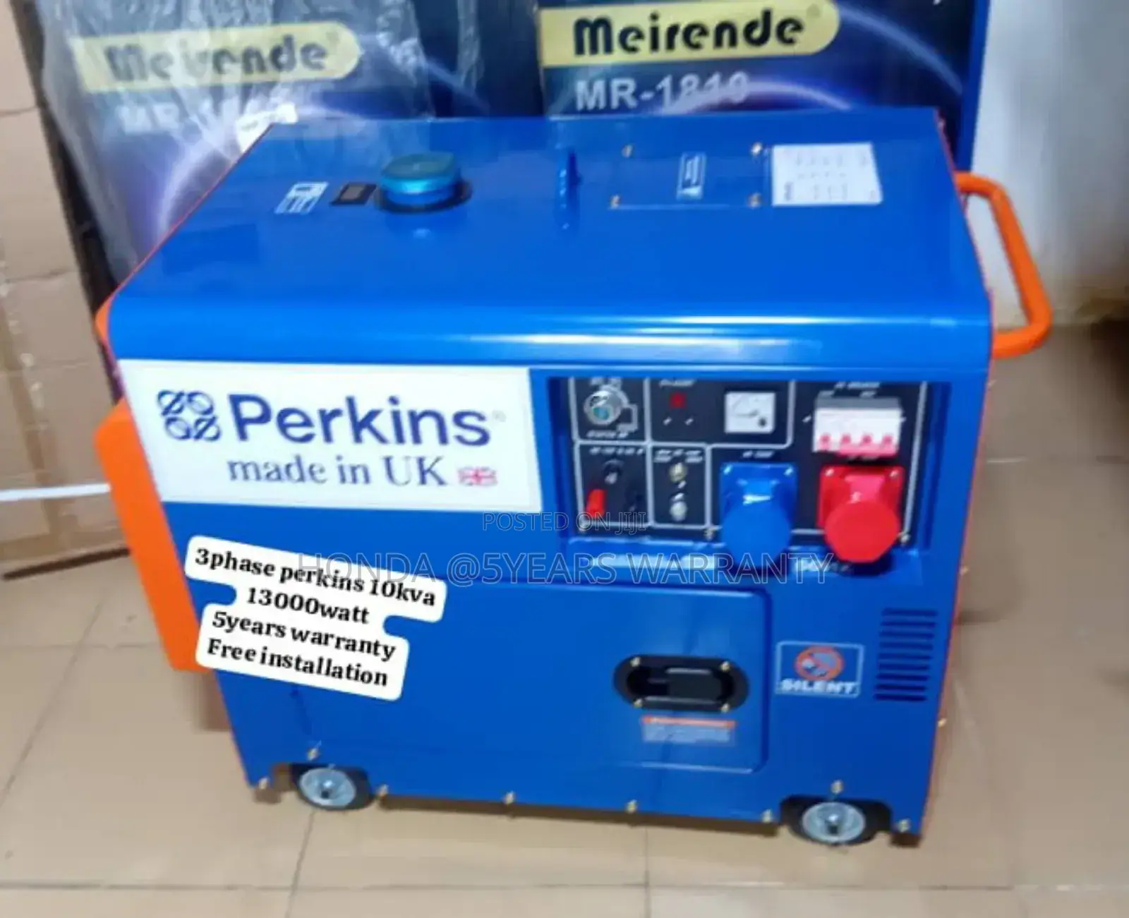 Powering Homes 10kva 13000watt Generator Perkins Diesel 10kv