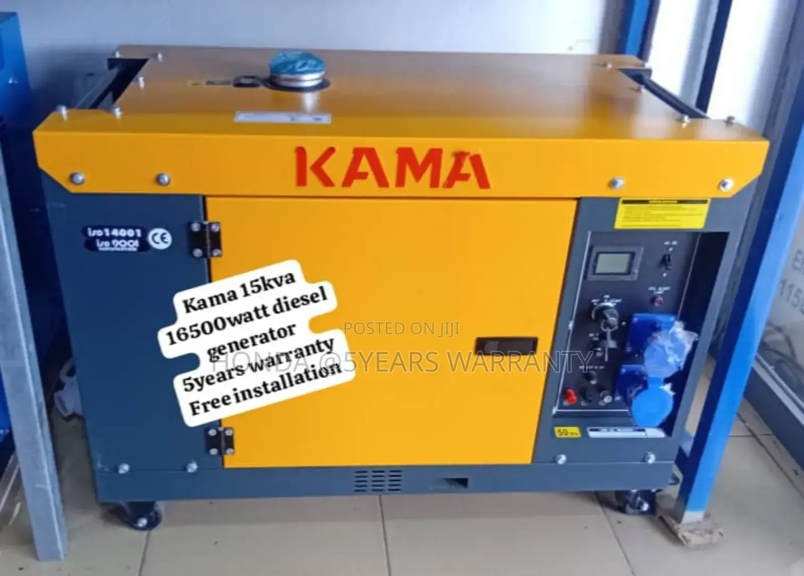 The Energy Store Kama 15kva Generator 16500watt Diesel 15kva