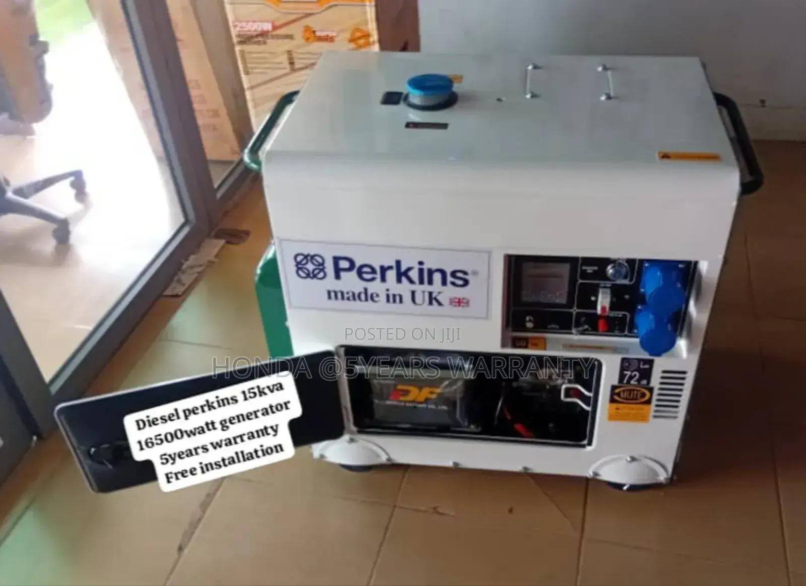 Energy Services Perkins Generator 15kva 16500watt