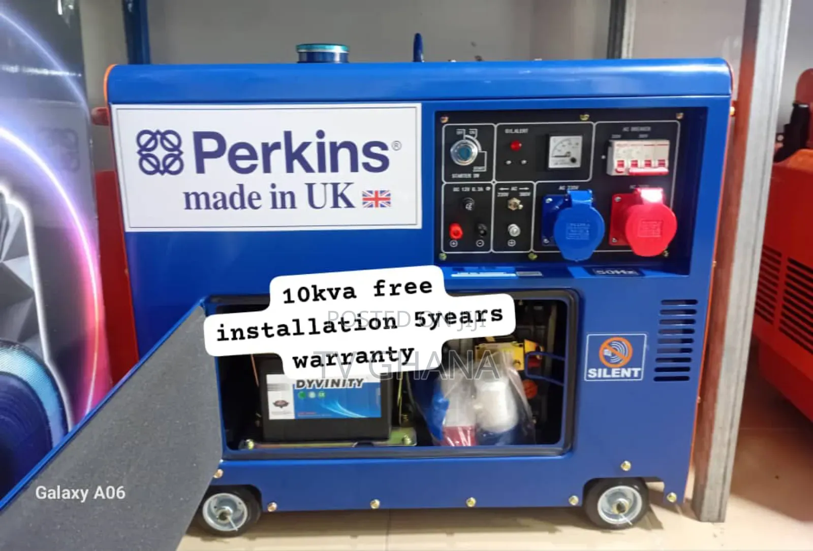 Quality You Can Hear and Feel Perkins 10kva 13000wats Diesel
