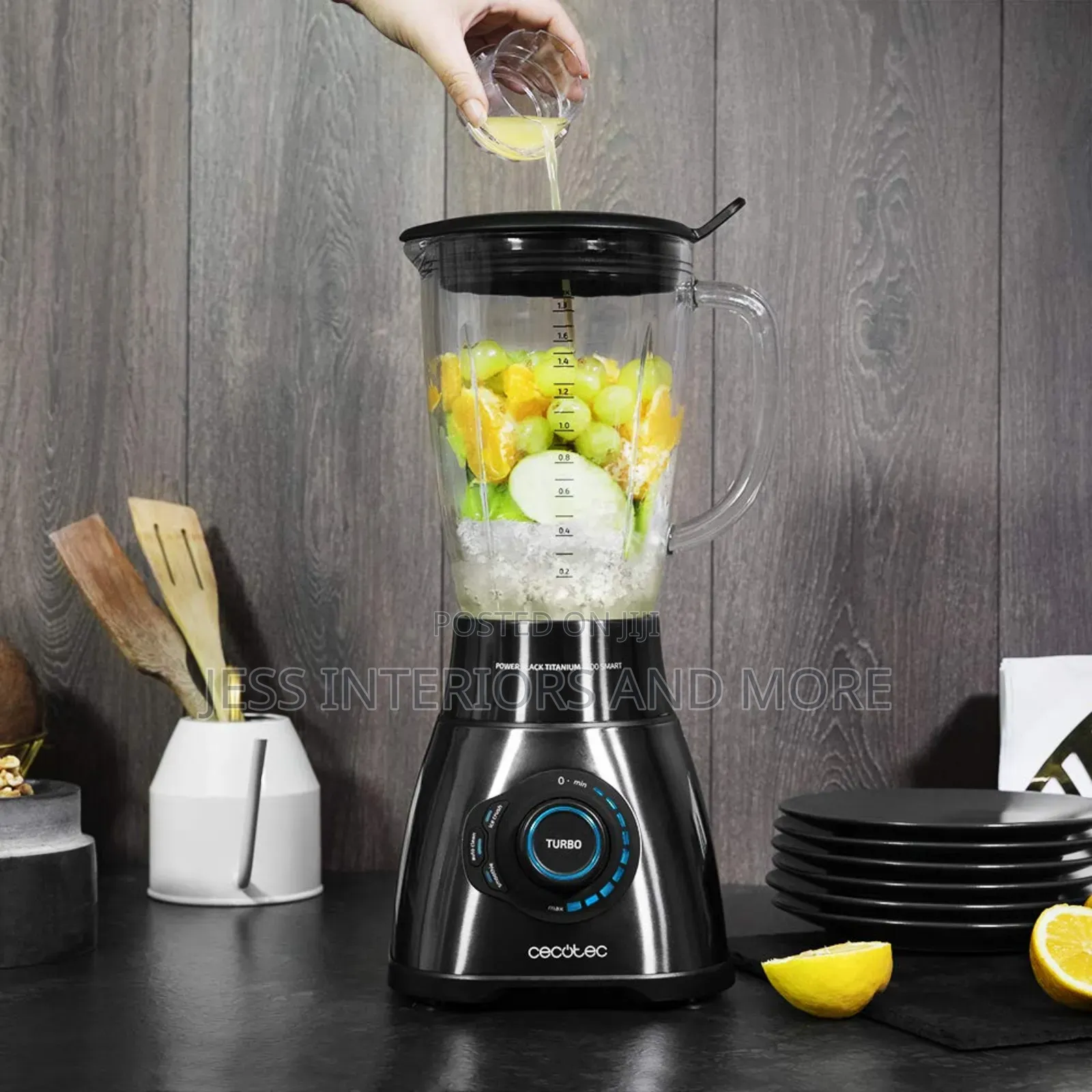 Cecotec Power Black Titanium 1800 Smart Jug Blender