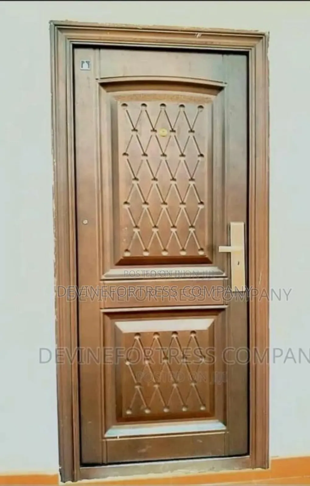 Quality Anti Rust Splendor Security Door// Steel Metal