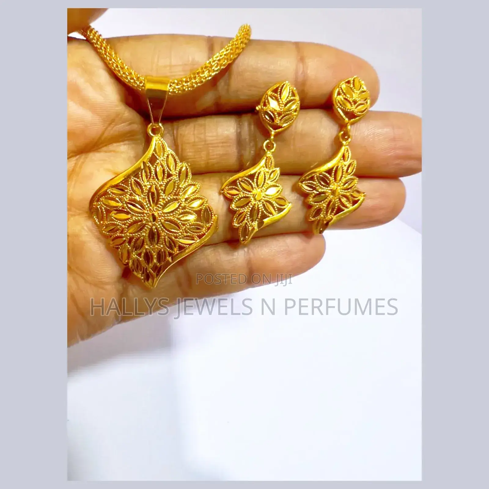 Jewellery Set, Gold Plated, Middle Eastern Style